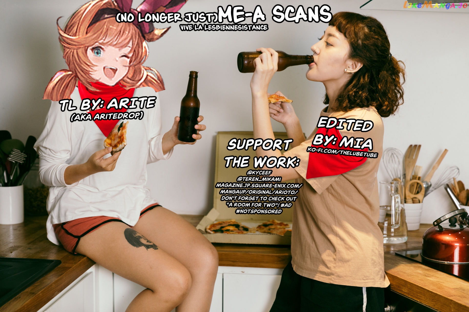 A Yuri Story About A Girl Who Insists “it’s Impossible For Two Girls To Get Together” Completely Falling Within 100 Days chapter 2 - page 35