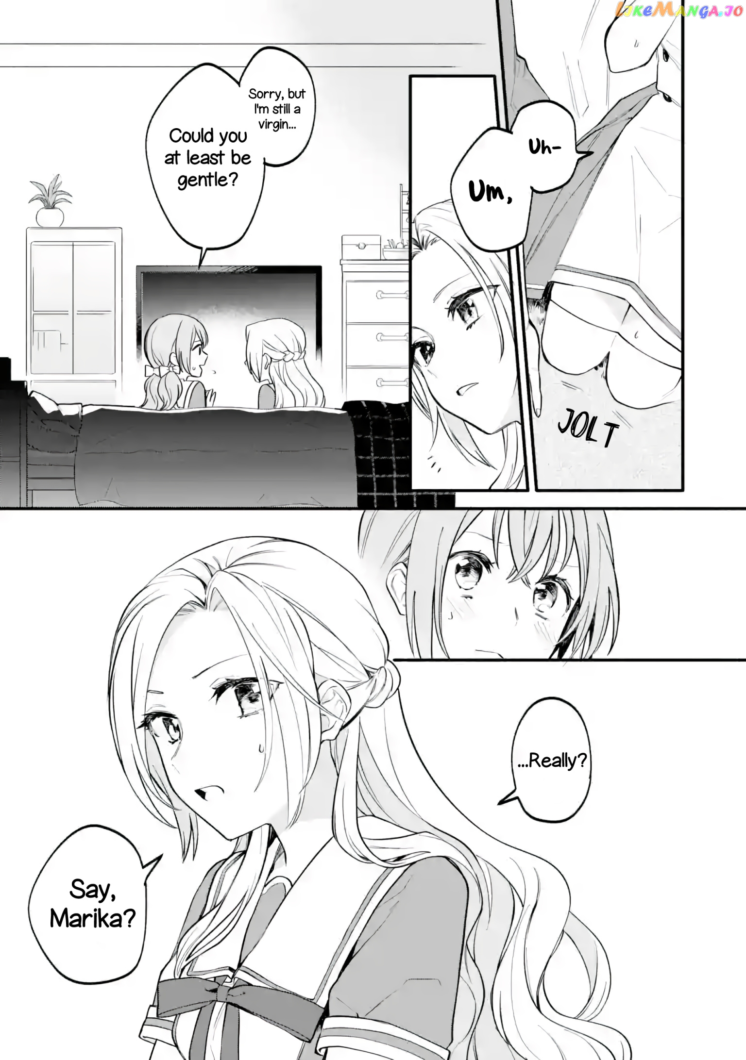 A Yuri Story About A Girl Who Insists “it’s Impossible For Two Girls To Get Together” Completely Falling Within 100 Days chapter 2 - page 5