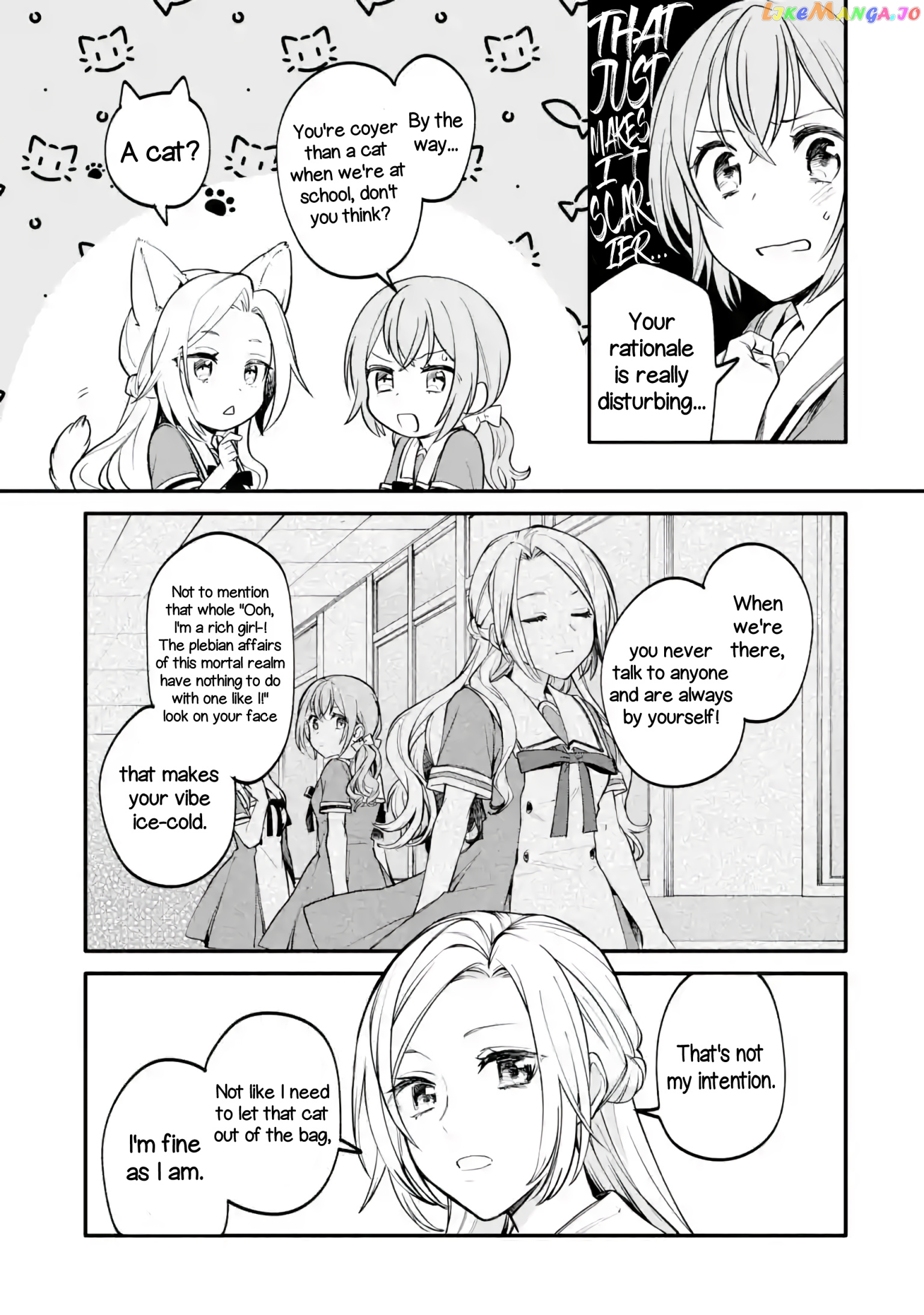 A Yuri Story About A Girl Who Insists “it’s Impossible For Two Girls To Get Together” Completely Falling Within 100 Days chapter 2 - page 7
