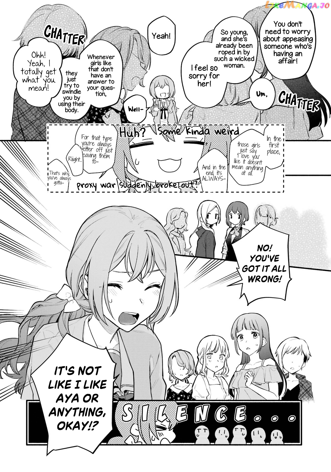 A Yuri Story About A Girl Who Insists “it’s Impossible For Two Girls To Get Together” Completely Falling Within 100 Days chapter 9 - page 16