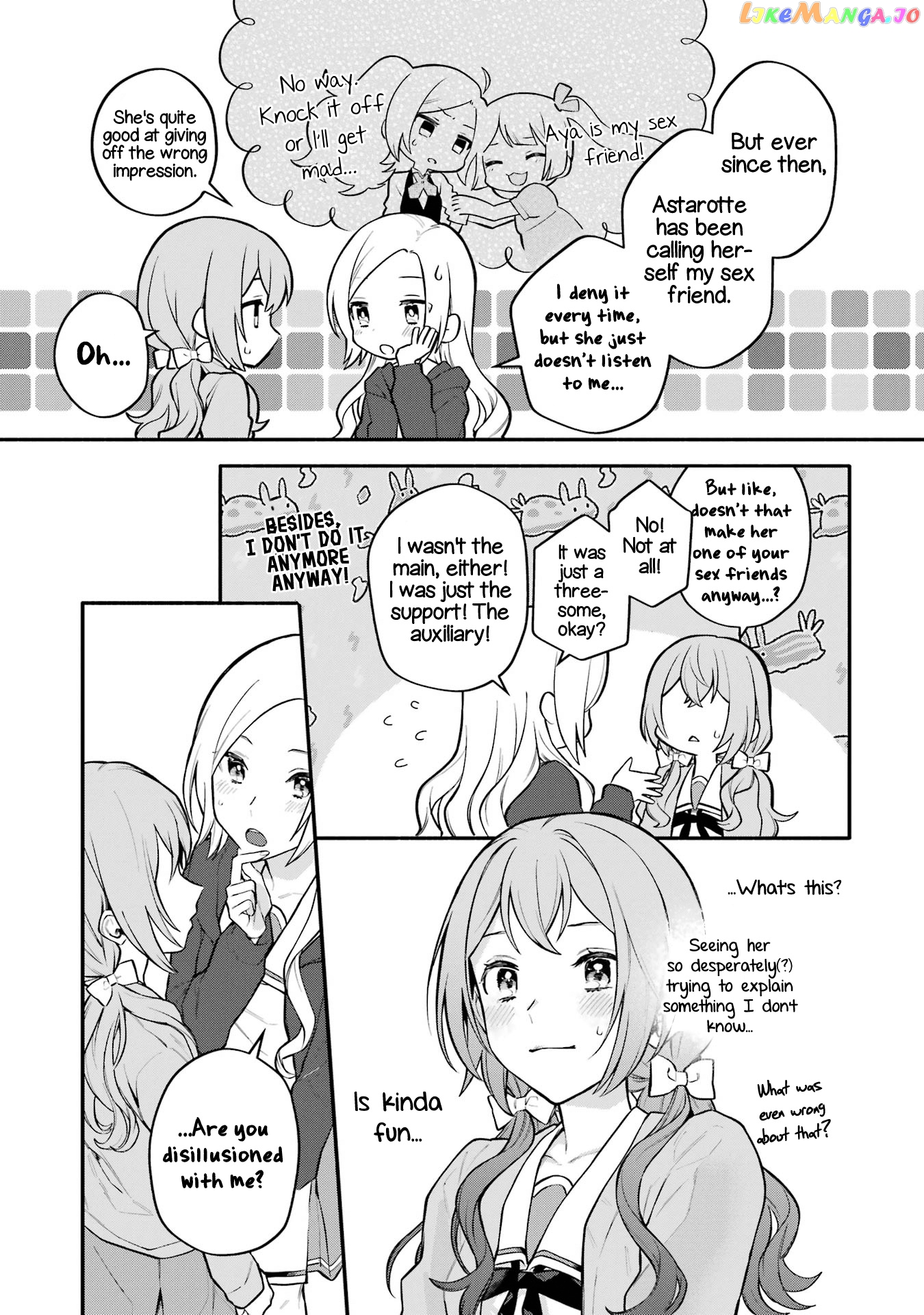 A Yuri Story About A Girl Who Insists “it’s Impossible For Two Girls To Get Together” Completely Falling Within 100 Days chapter 9 - page 21