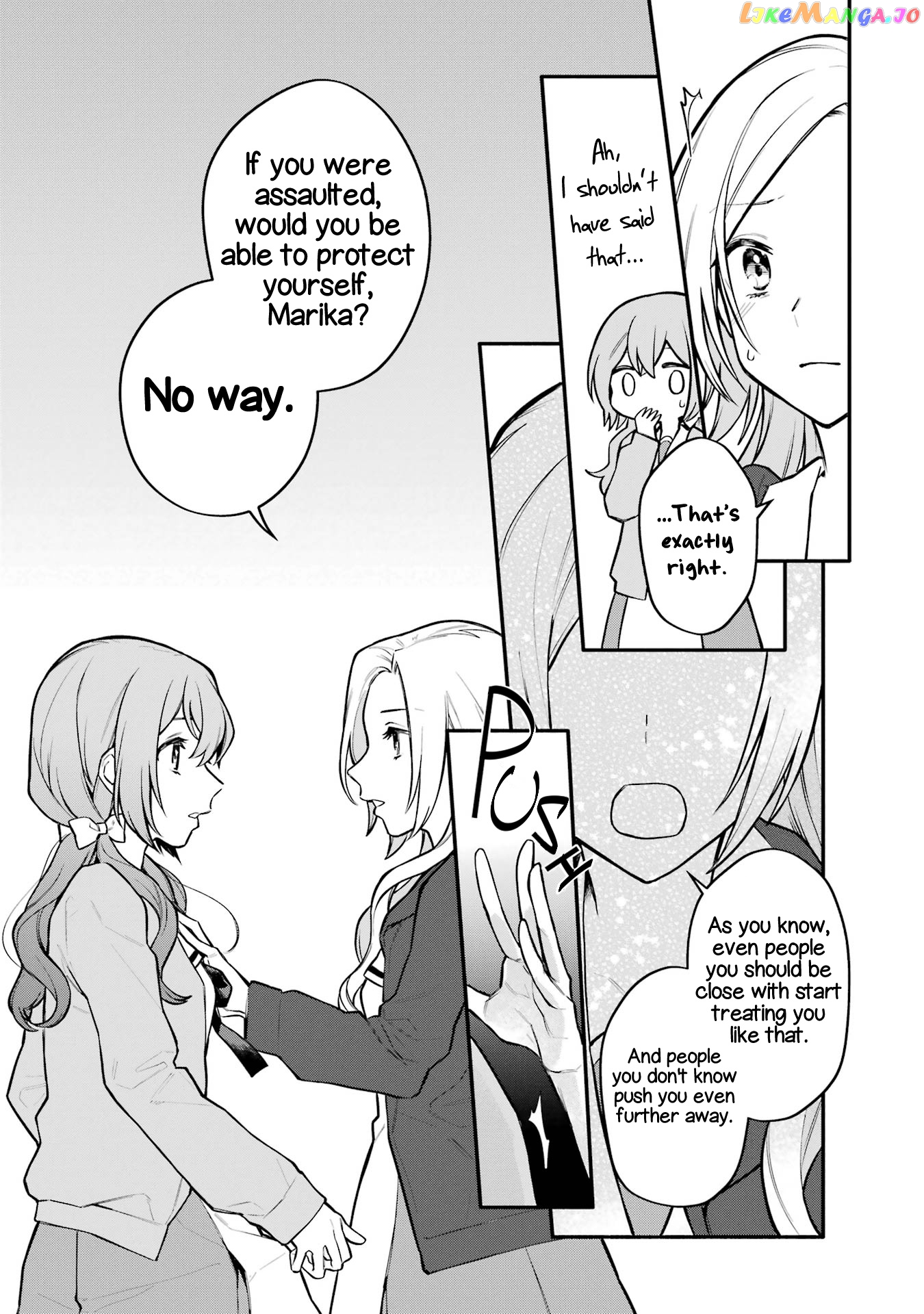 A Yuri Story About A Girl Who Insists “it’s Impossible For Two Girls To Get Together” Completely Falling Within 100 Days chapter 9 - page 23