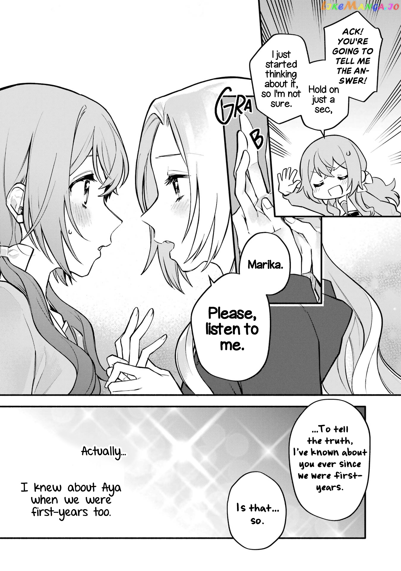 A Yuri Story About A Girl Who Insists “it’s Impossible For Two Girls To Get Together” Completely Falling Within 100 Days chapter 9 - page 28