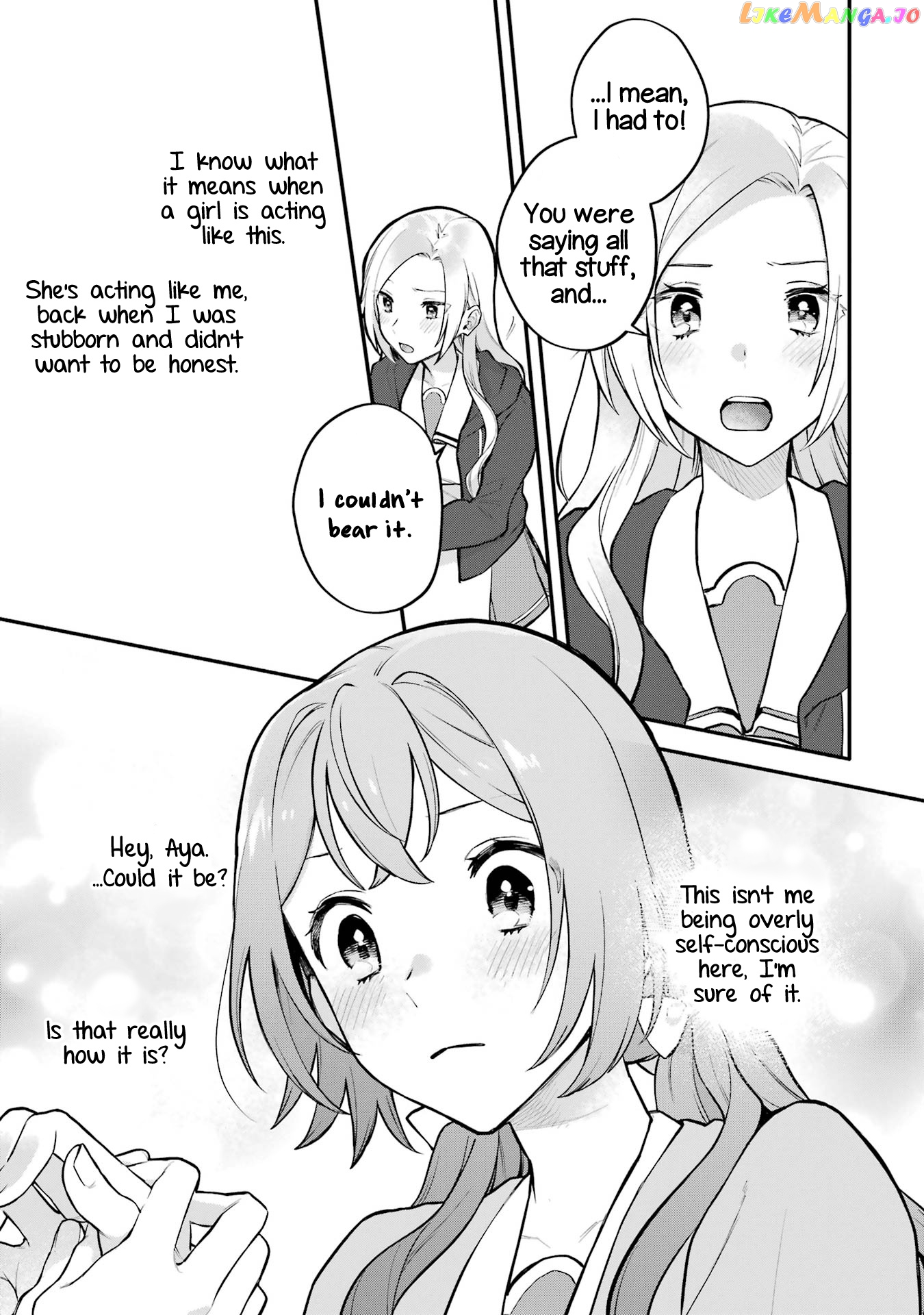 A Yuri Story About A Girl Who Insists “it’s Impossible For Two Girls To Get Together” Completely Falling Within 100 Days chapter 9 - page 33