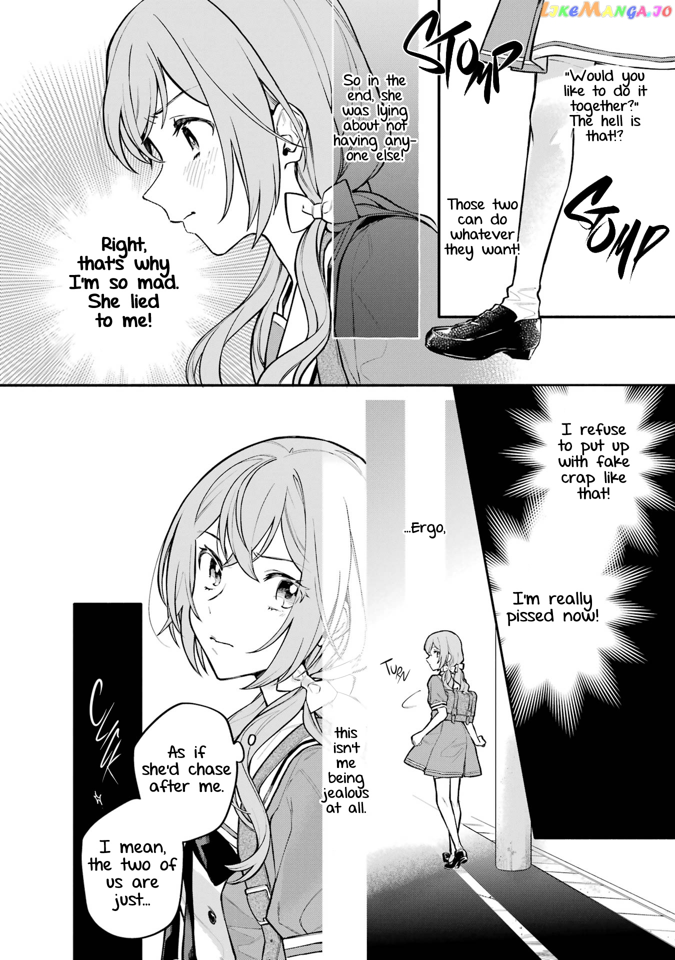 A Yuri Story About A Girl Who Insists “it’s Impossible For Two Girls To Get Together” Completely Falling Within 100 Days chapter 9 - page 4