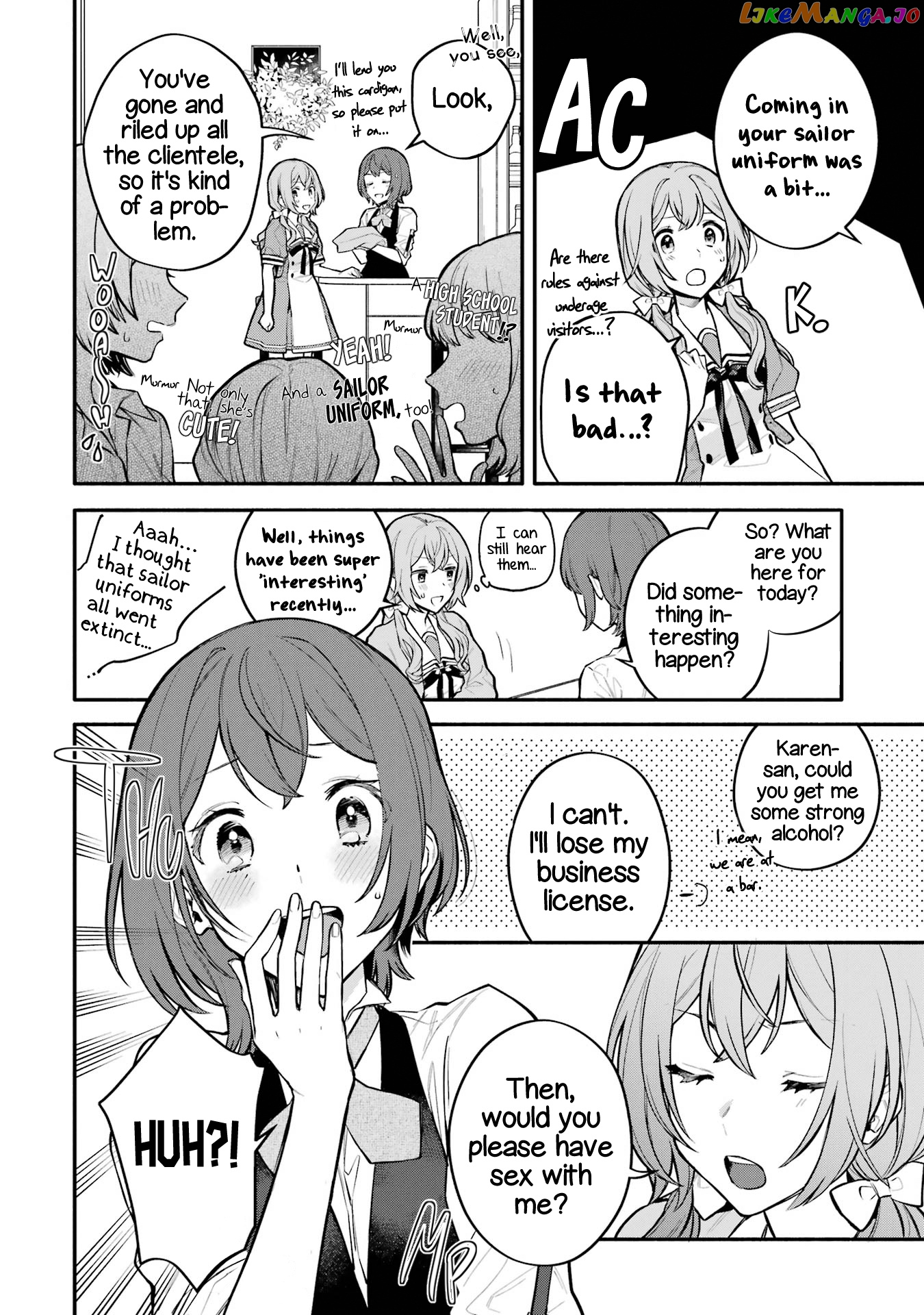 A Yuri Story About A Girl Who Insists “it’s Impossible For Two Girls To Get Together” Completely Falling Within 100 Days chapter 9 - page 6