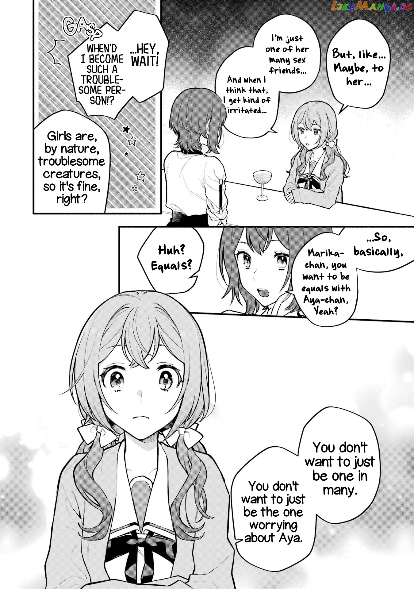 A Yuri Story About A Girl Who Insists “it’s Impossible For Two Girls To Get Together” Completely Falling Within 100 Days chapter 9 - page 8