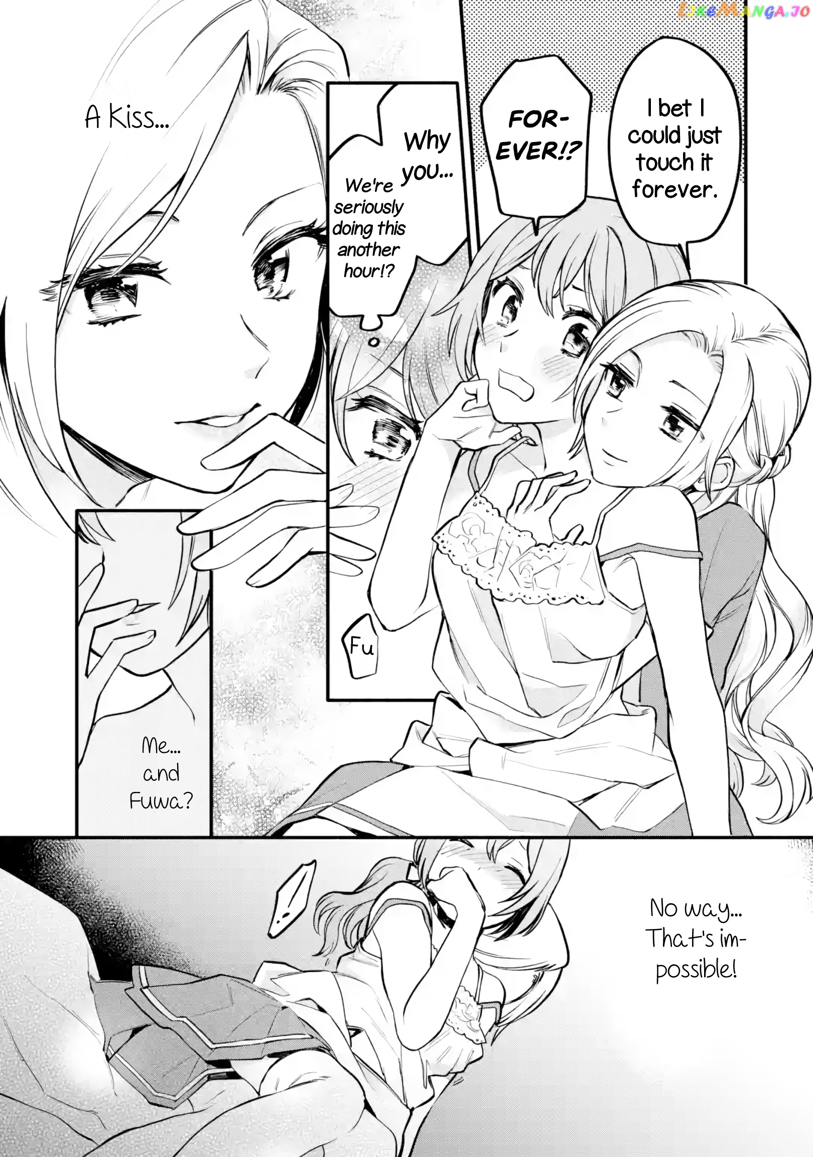 A Yuri Story About A Girl Who Insists “it’s Impossible For Two Girls To Get Together” Completely Falling Within 100 Days chapter 3 - page 13