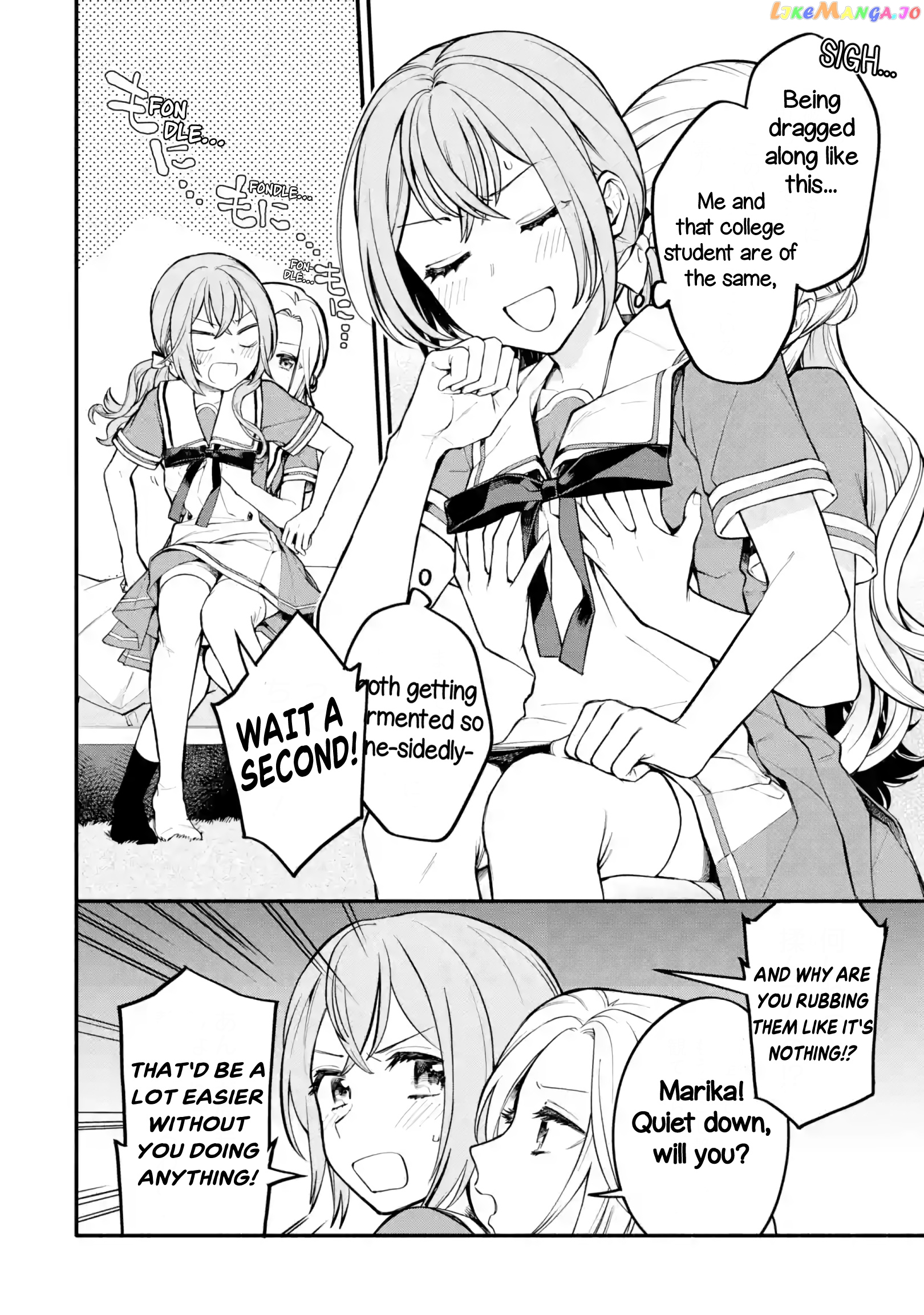 A Yuri Story About A Girl Who Insists “it’s Impossible For Two Girls To Get Together” Completely Falling Within 100 Days chapter 3 - page 2