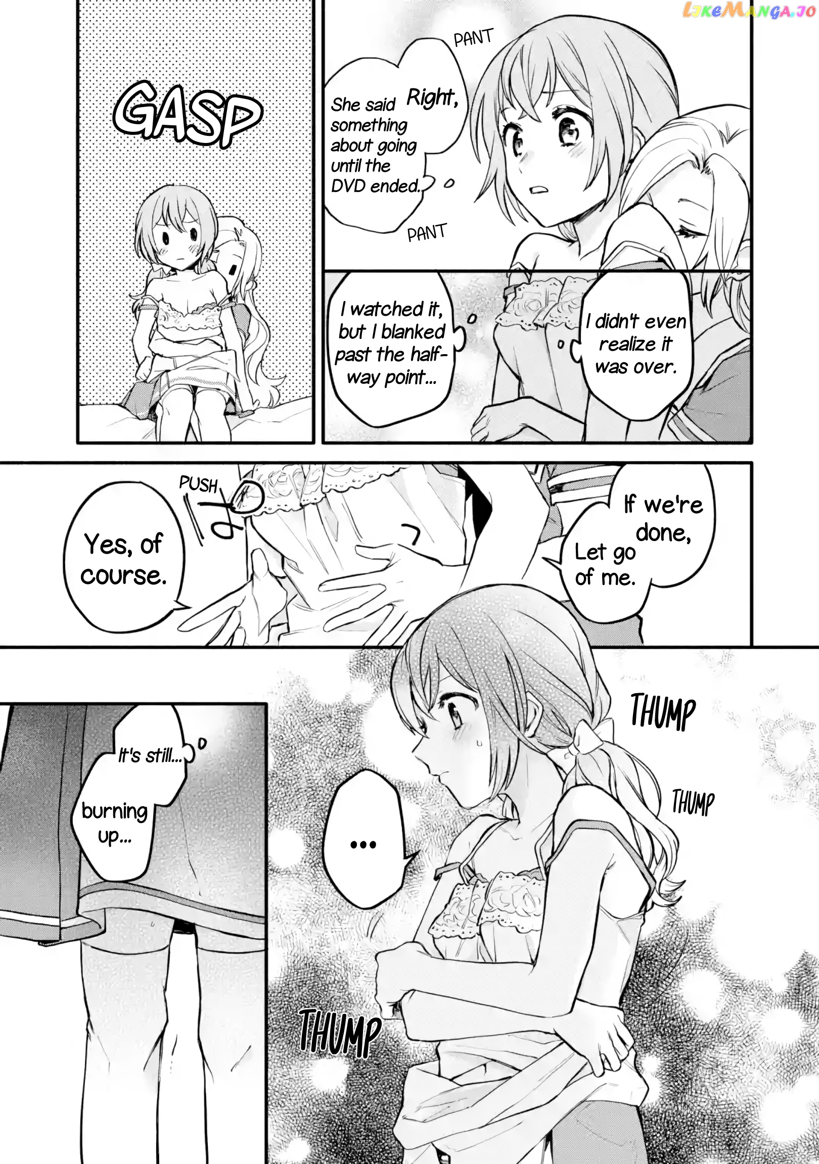A Yuri Story About A Girl Who Insists “it’s Impossible For Two Girls To Get Together” Completely Falling Within 100 Days chapter 3 - page 23