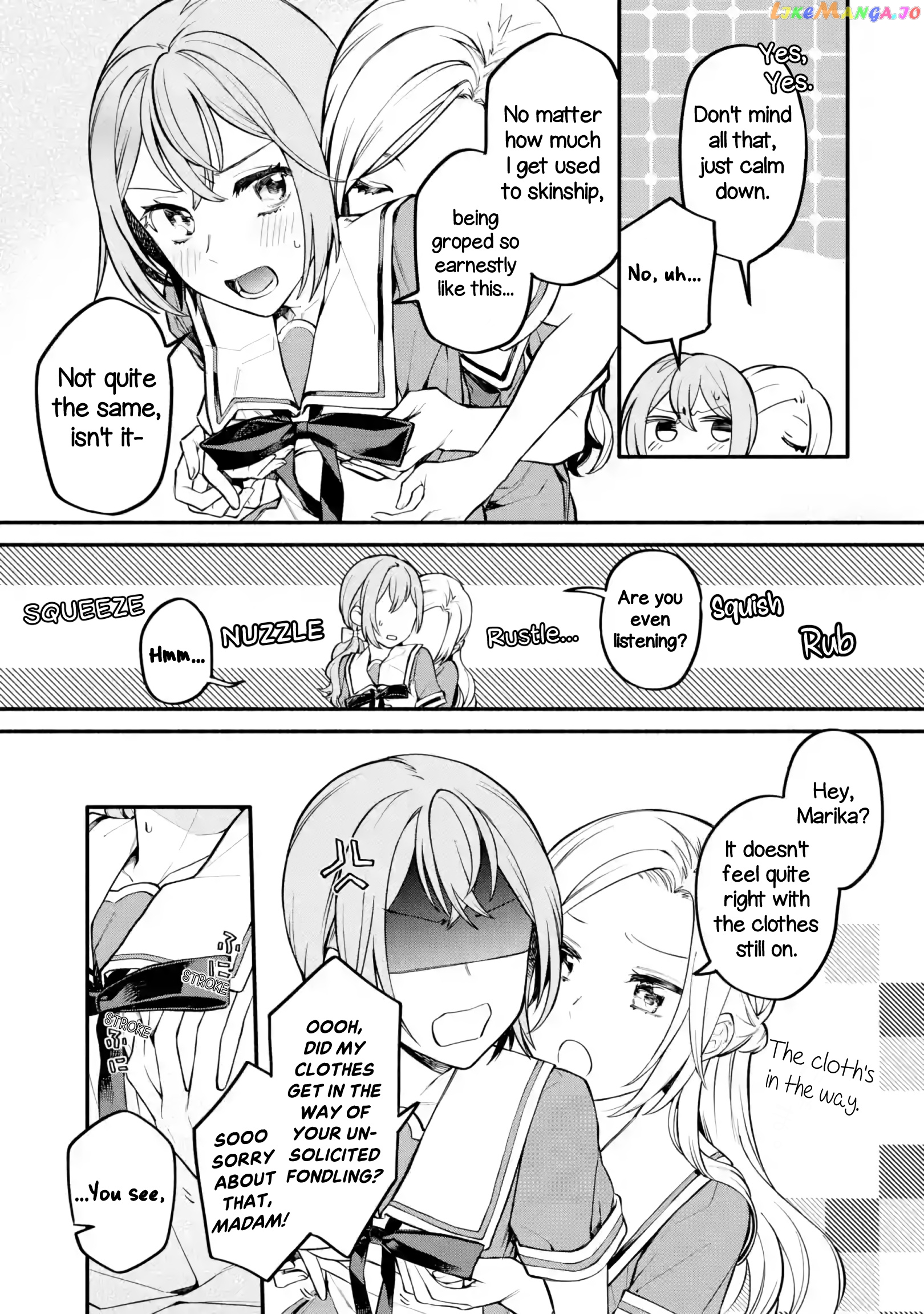 A Yuri Story About A Girl Who Insists “it’s Impossible For Two Girls To Get Together” Completely Falling Within 100 Days chapter 3 - page 3