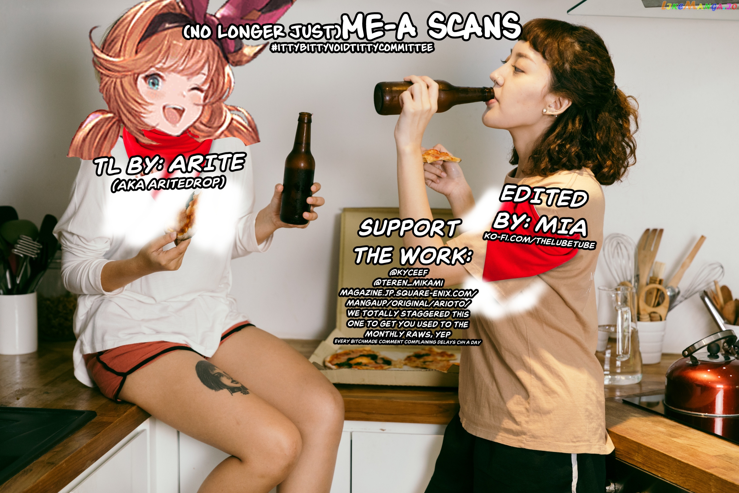 A Yuri Story About A Girl Who Insists “it’s Impossible For Two Girls To Get Together” Completely Falling Within 100 Days chapter 3 - page 33
