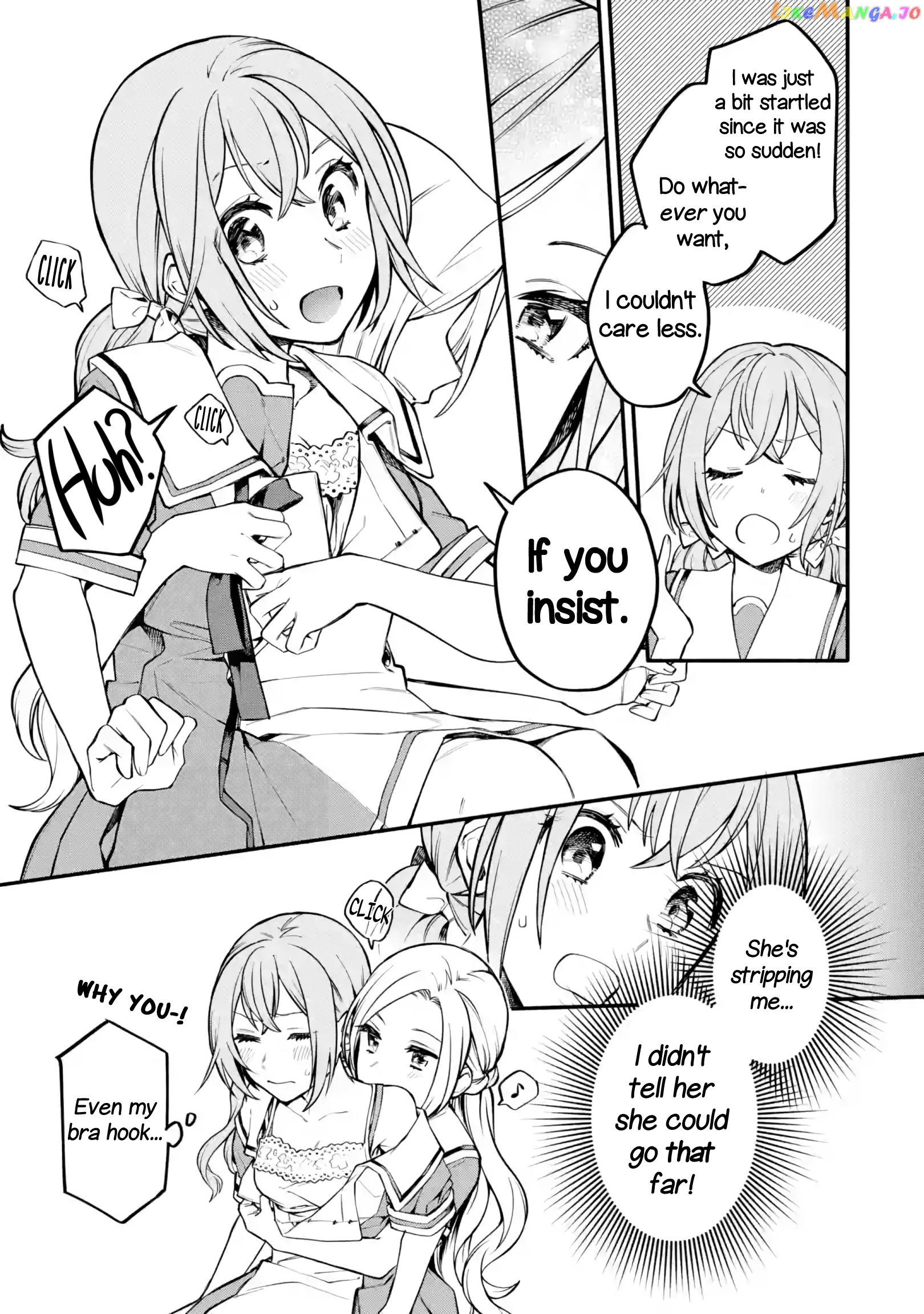 A Yuri Story About A Girl Who Insists “it’s Impossible For Two Girls To Get Together” Completely Falling Within 100 Days chapter 3 - page 5