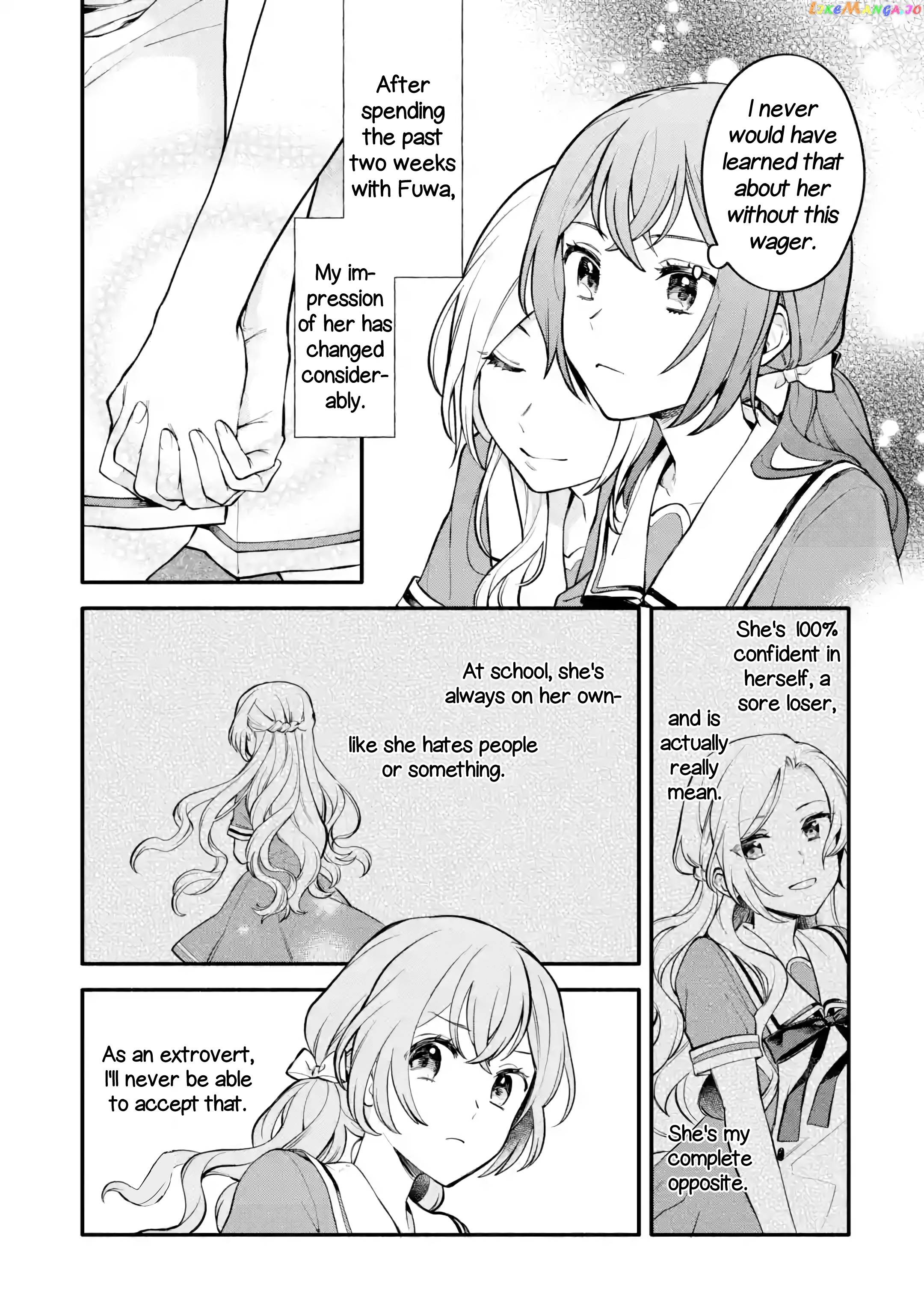 A Yuri Story About A Girl Who Insists “it’s Impossible For Two Girls To Get Together” Completely Falling Within 100 Days chapter 4 - page 15