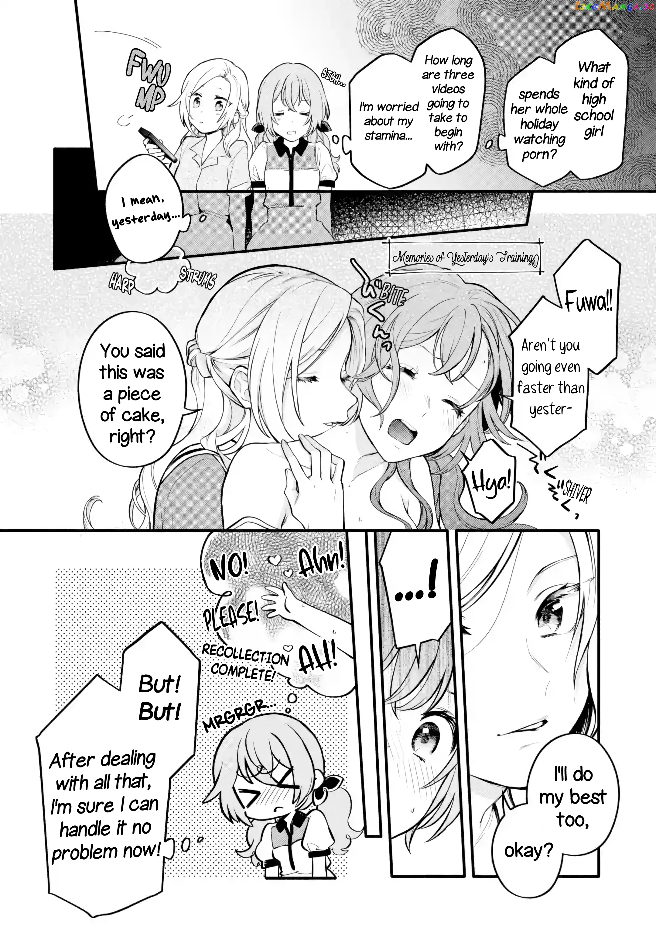 A Yuri Story About A Girl Who Insists “it’s Impossible For Two Girls To Get Together” Completely Falling Within 100 Days chapter 4 - page 2