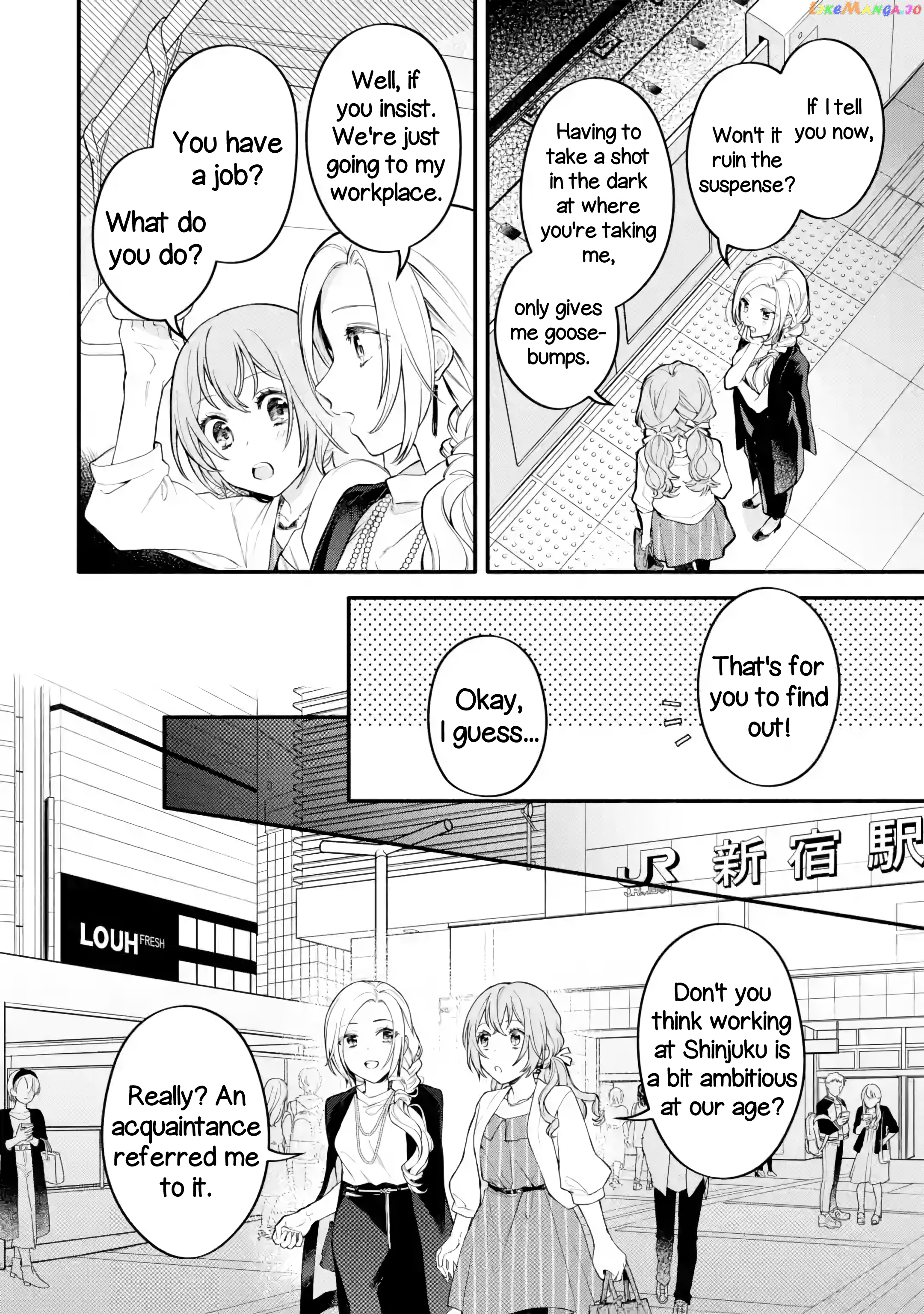 A Yuri Story About A Girl Who Insists “it’s Impossible For Two Girls To Get Together” Completely Falling Within 100 Days chapter 4 - page 26