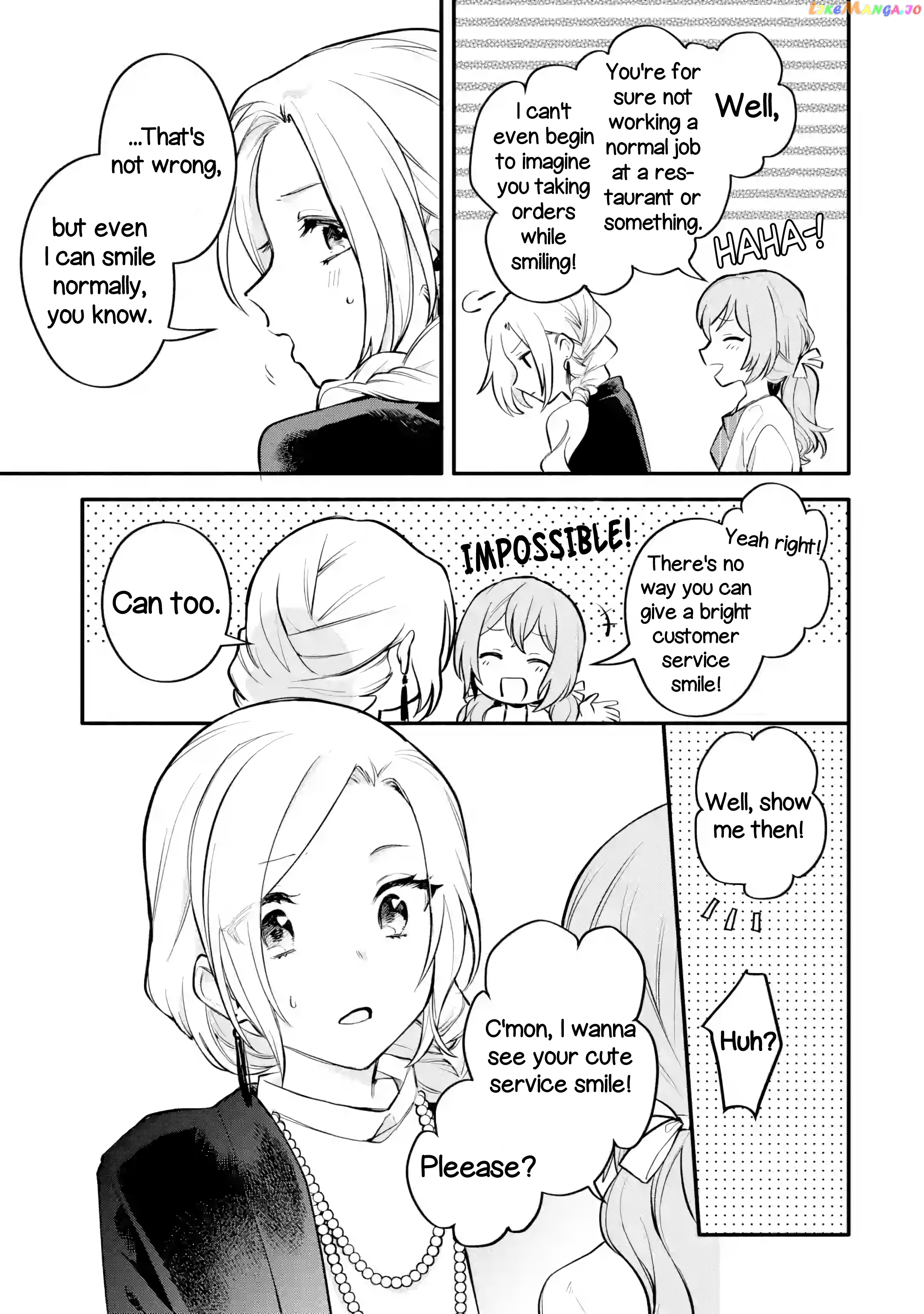 A Yuri Story About A Girl Who Insists “it’s Impossible For Two Girls To Get Together” Completely Falling Within 100 Days chapter 4 - page 29