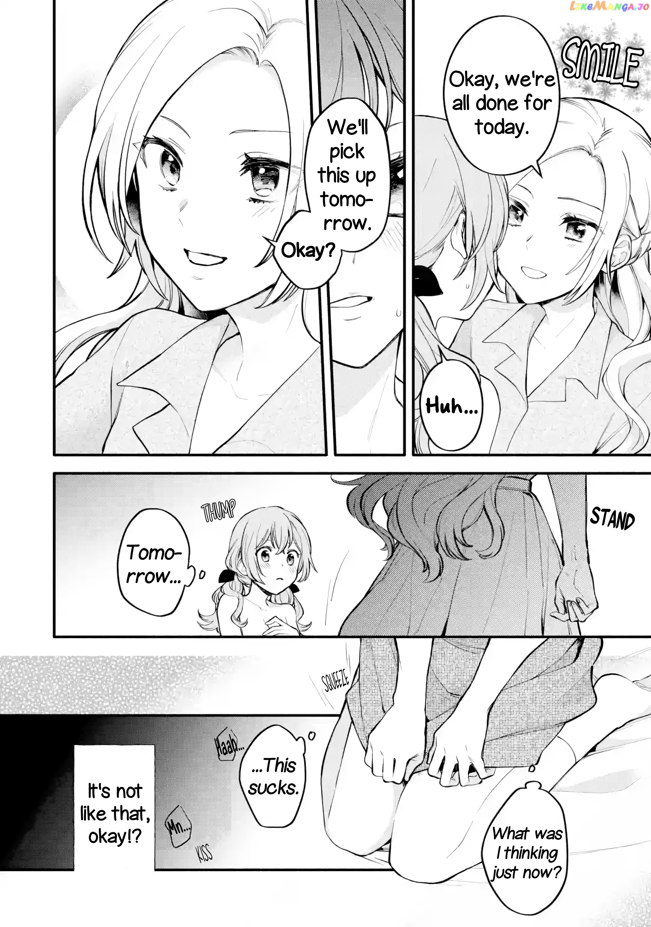 A Yuri Story About A Girl Who Insists “it’s Impossible For Two Girls To Get Together” Completely Falling Within 100 Days chapter 4 - page 8