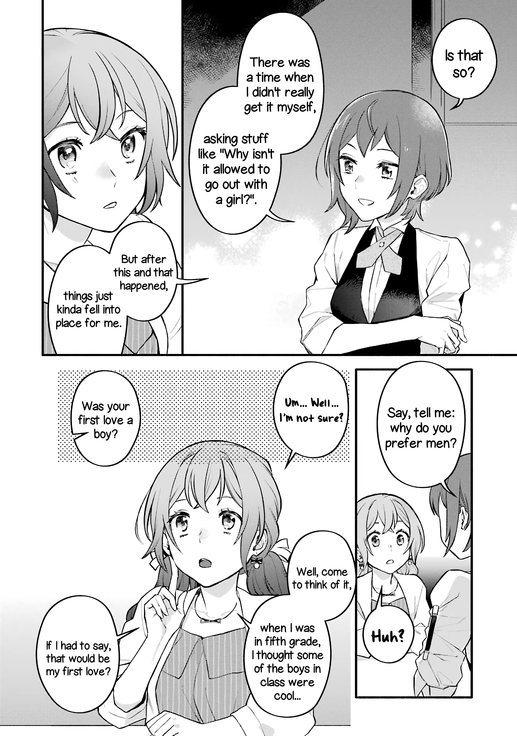A Yuri Story About A Girl Who Insists “it’s Impossible For Two Girls To Get Together” Completely Falling Within 100 Days chapter 5 - page 6