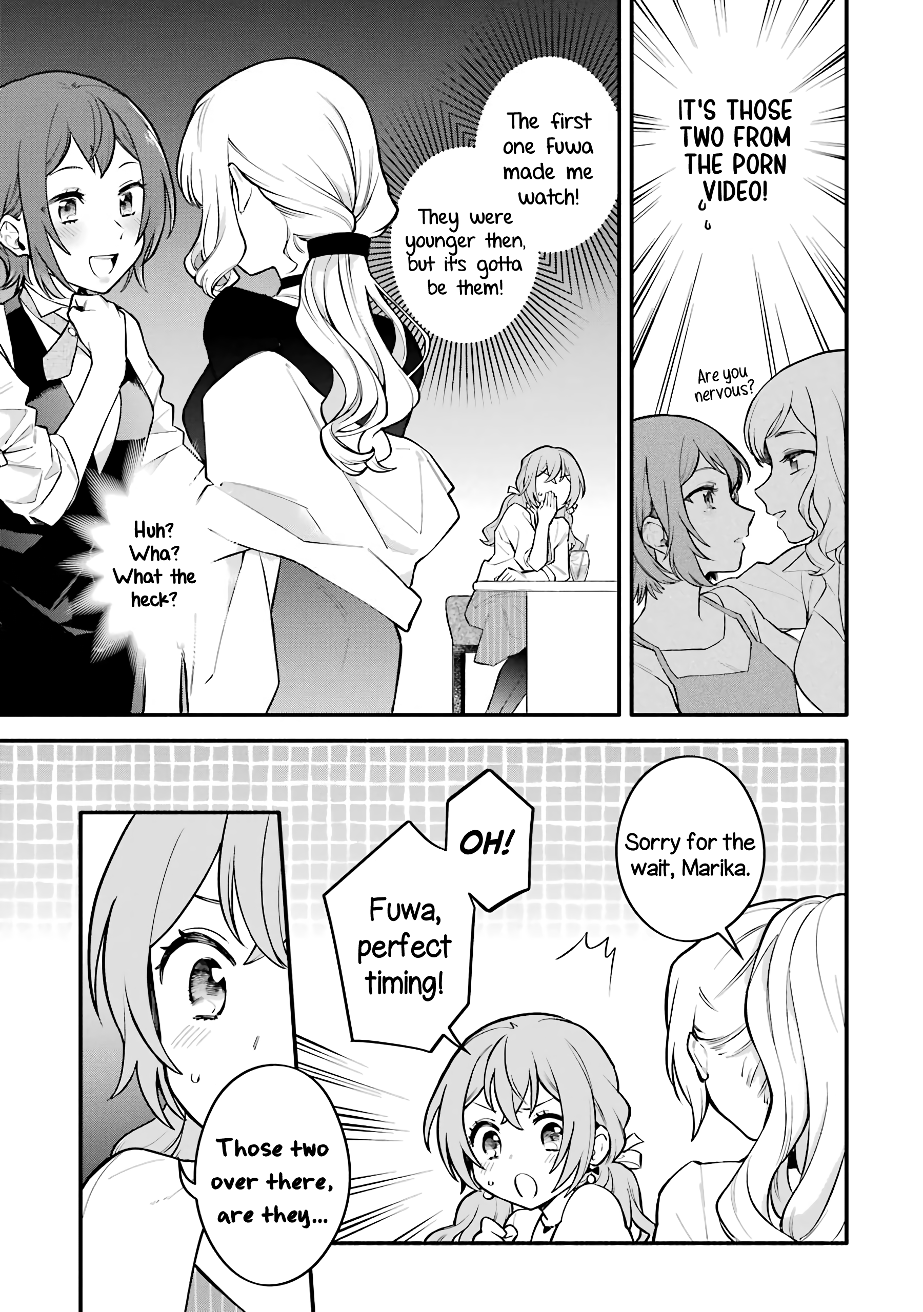 A Yuri Story About A Girl Who Insists “it’s Impossible For Two Girls To Get Together” Completely Falling Within 100 Days chapter 5 - page 9