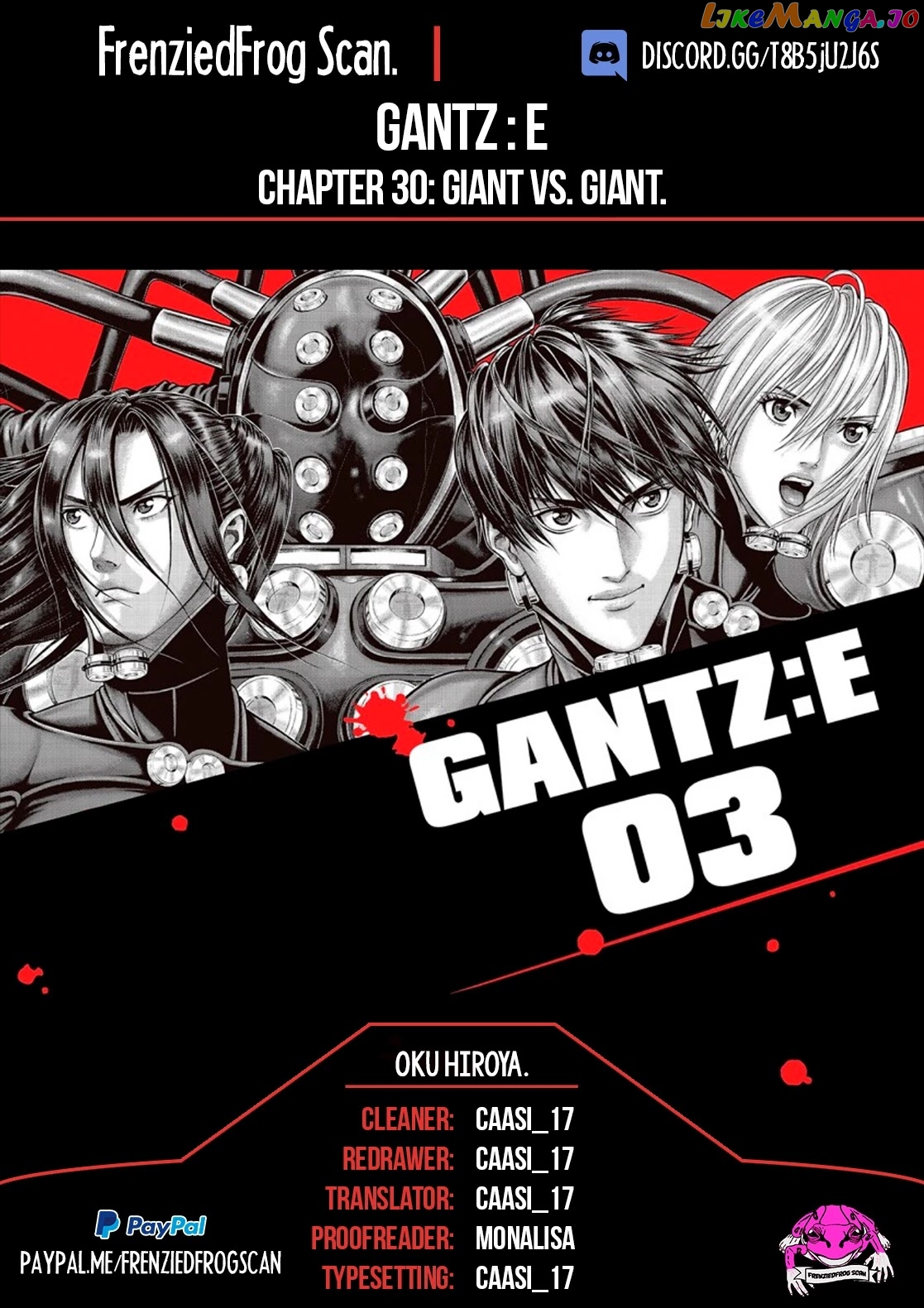 Gantz:E - Manga chapter 30 - page 1