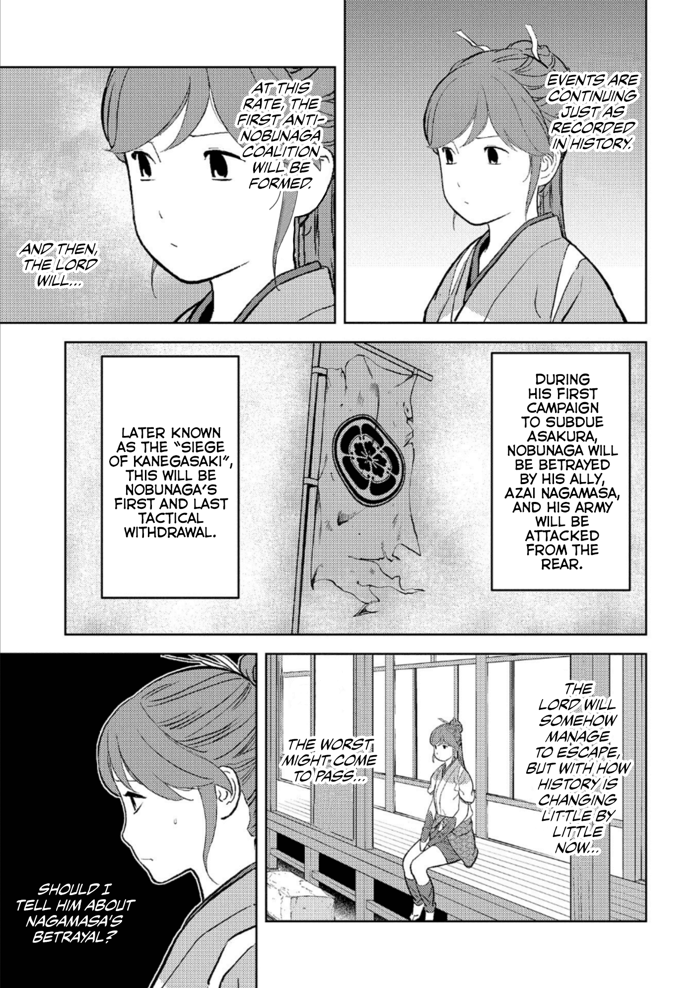Sengoku Komachi Kurou Tan! chapter 42 - page 10