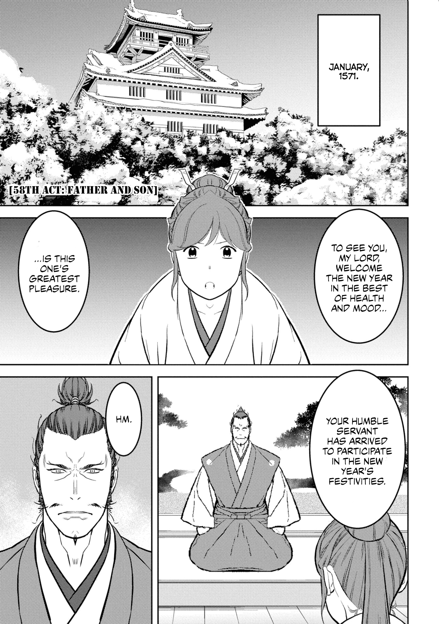 Sengoku Komachi Kurou Tan! chapter 58 - page 2