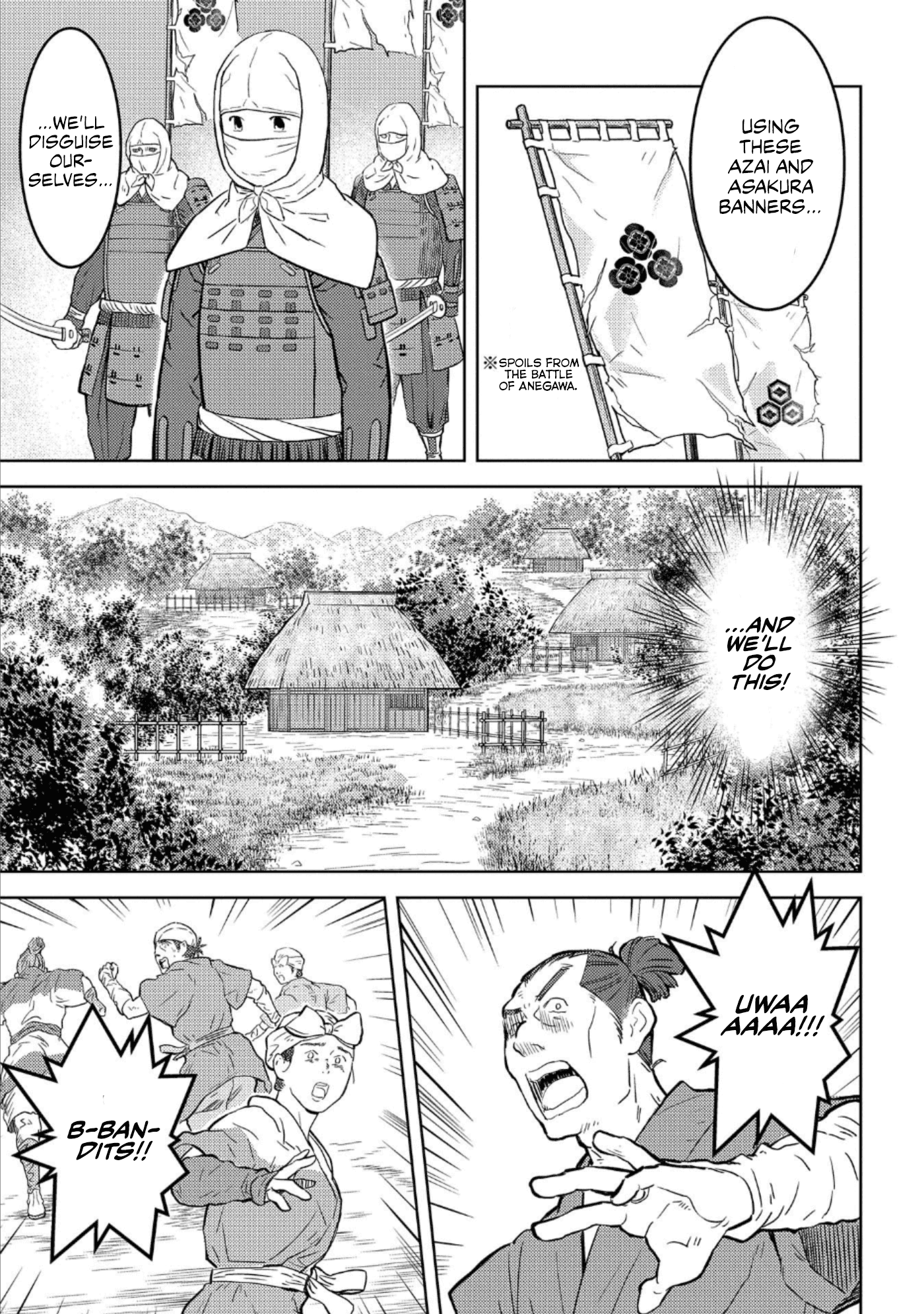Sengoku Komachi Kurou Tan! chapter 48 - page 10