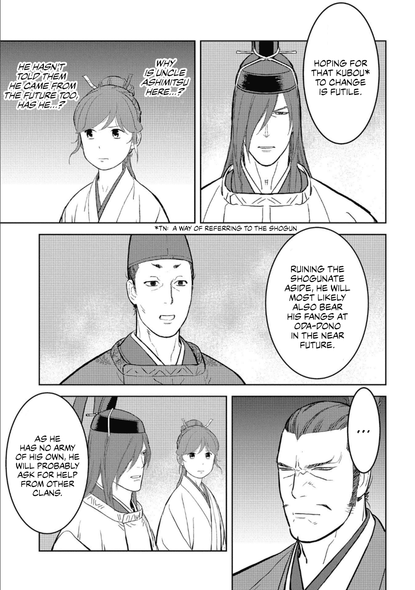 Sengoku Komachi Kurou Tan! chapter 41 - page 4
