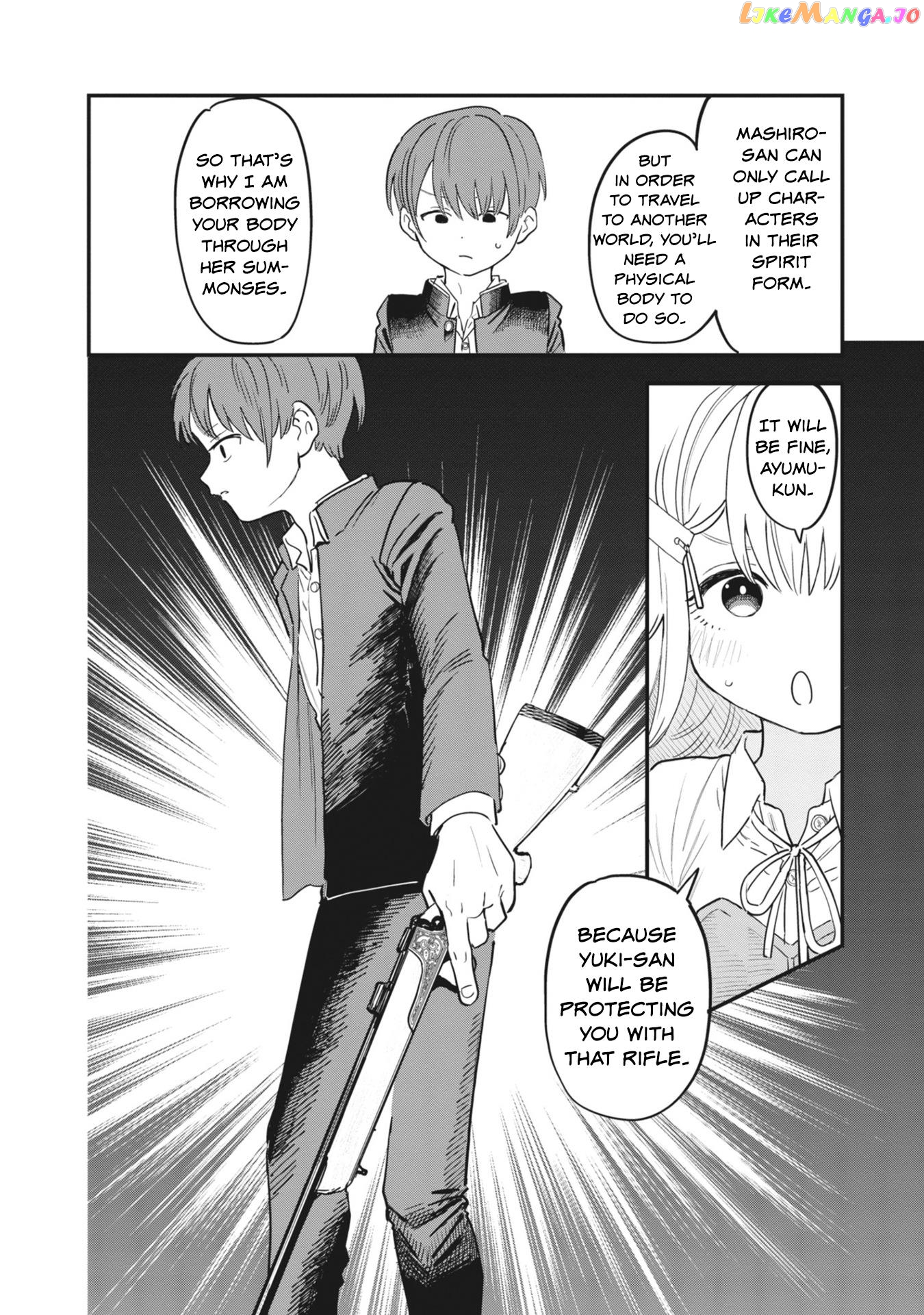 Ochikobore Shoukanshi To Toumei Na Boku chapter 2 - page 8