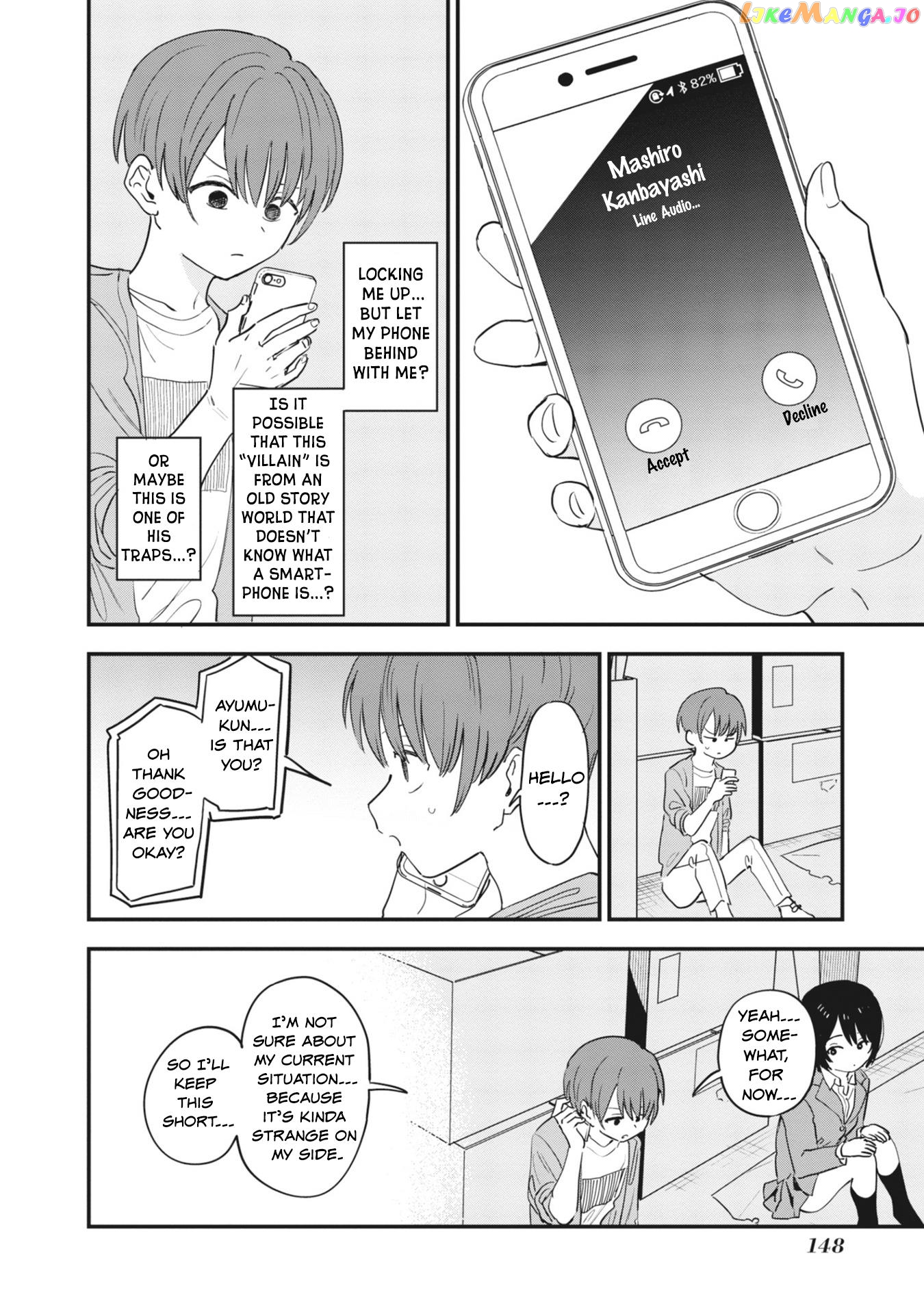 Ochikobore Shoukanshi To Toumei Na Boku chapter 4 - page 8