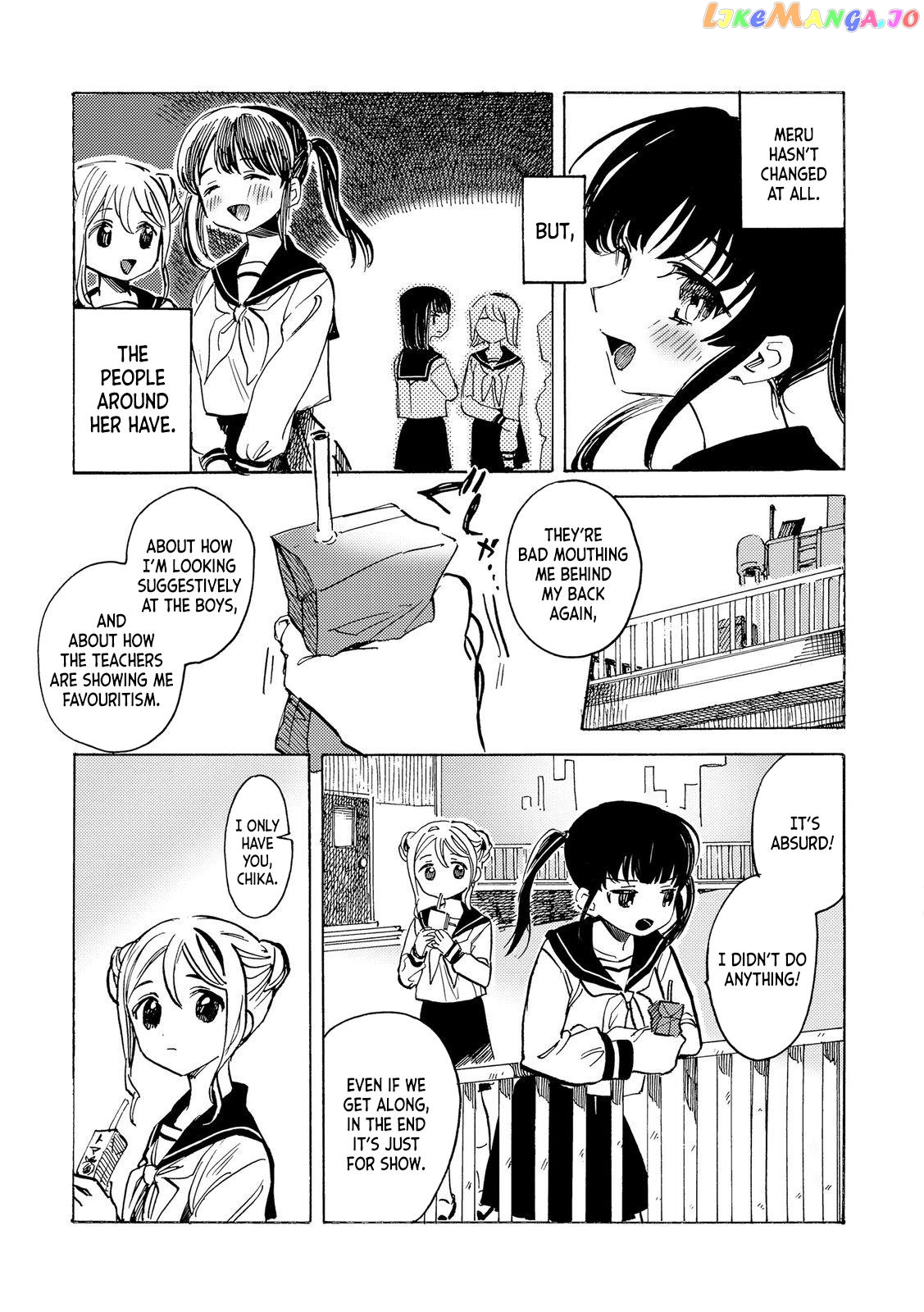Yandere Meruko-chan Likes Her Senpai chapter 6 - page 7
