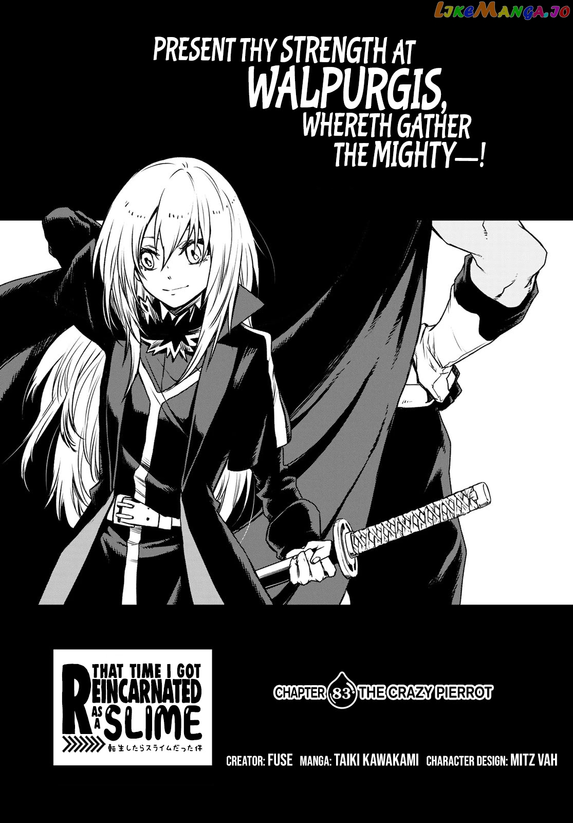 That Time I Got Reincarnated as a Slime chapter 83 - page 1