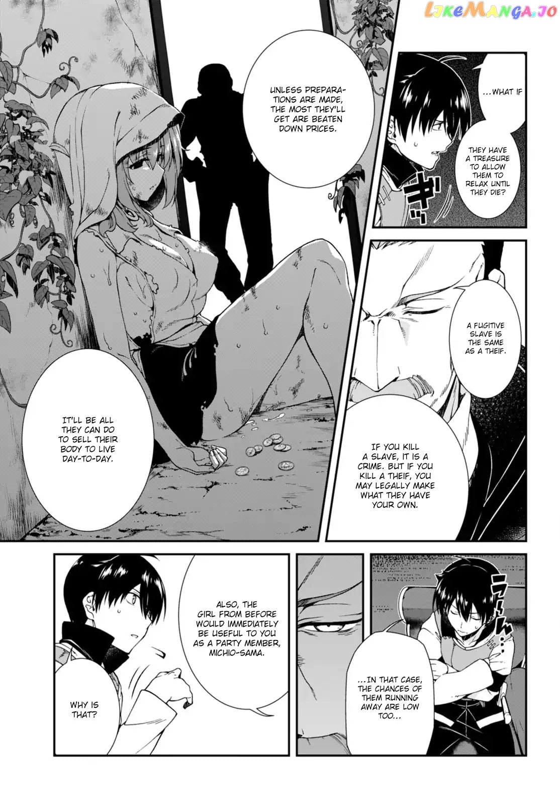 Isekai Meikyuu de Harem o chapter 4 - page 8