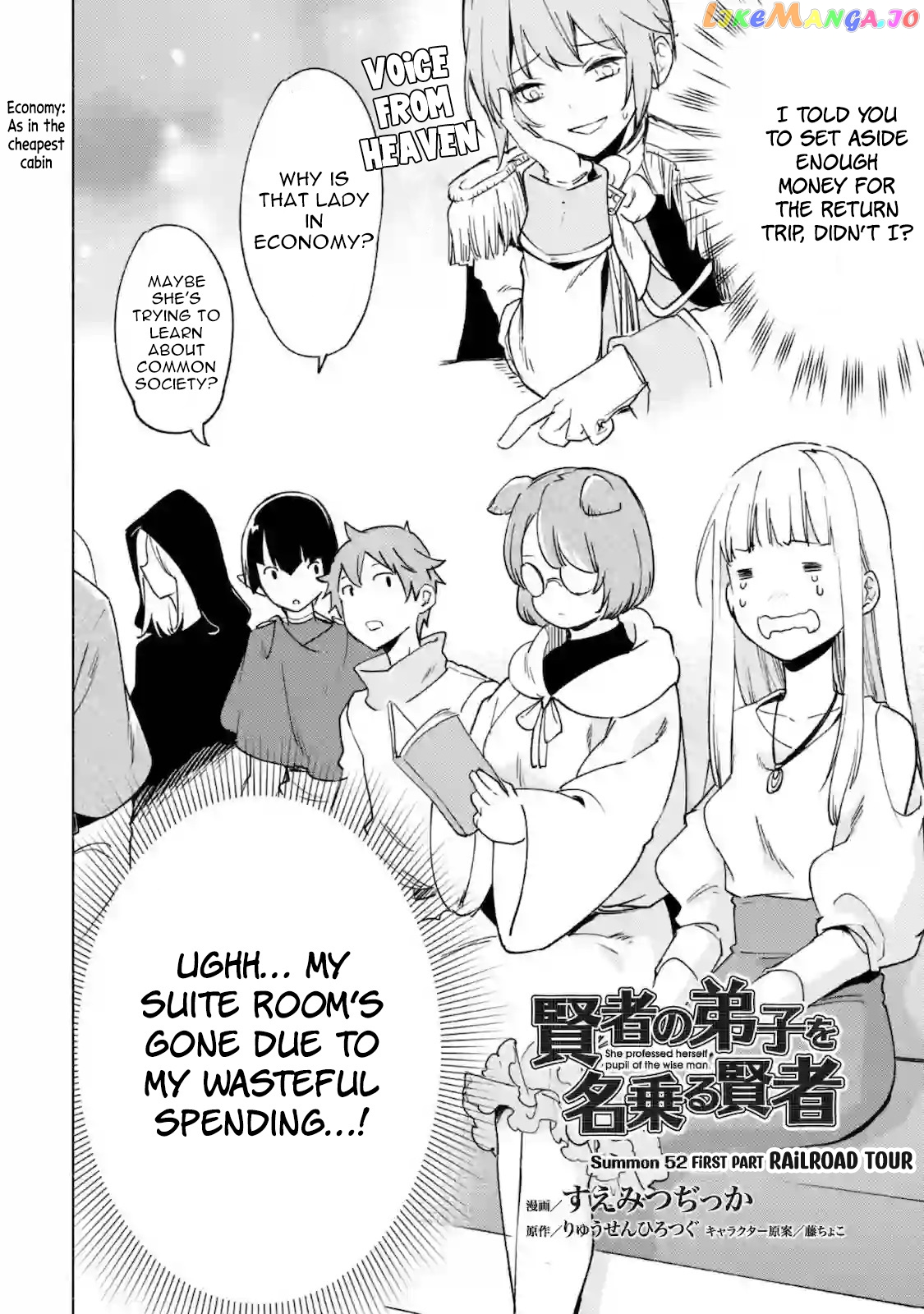 Kenja no Deshi wo Nanoru Kenja chapter 52 - page 4