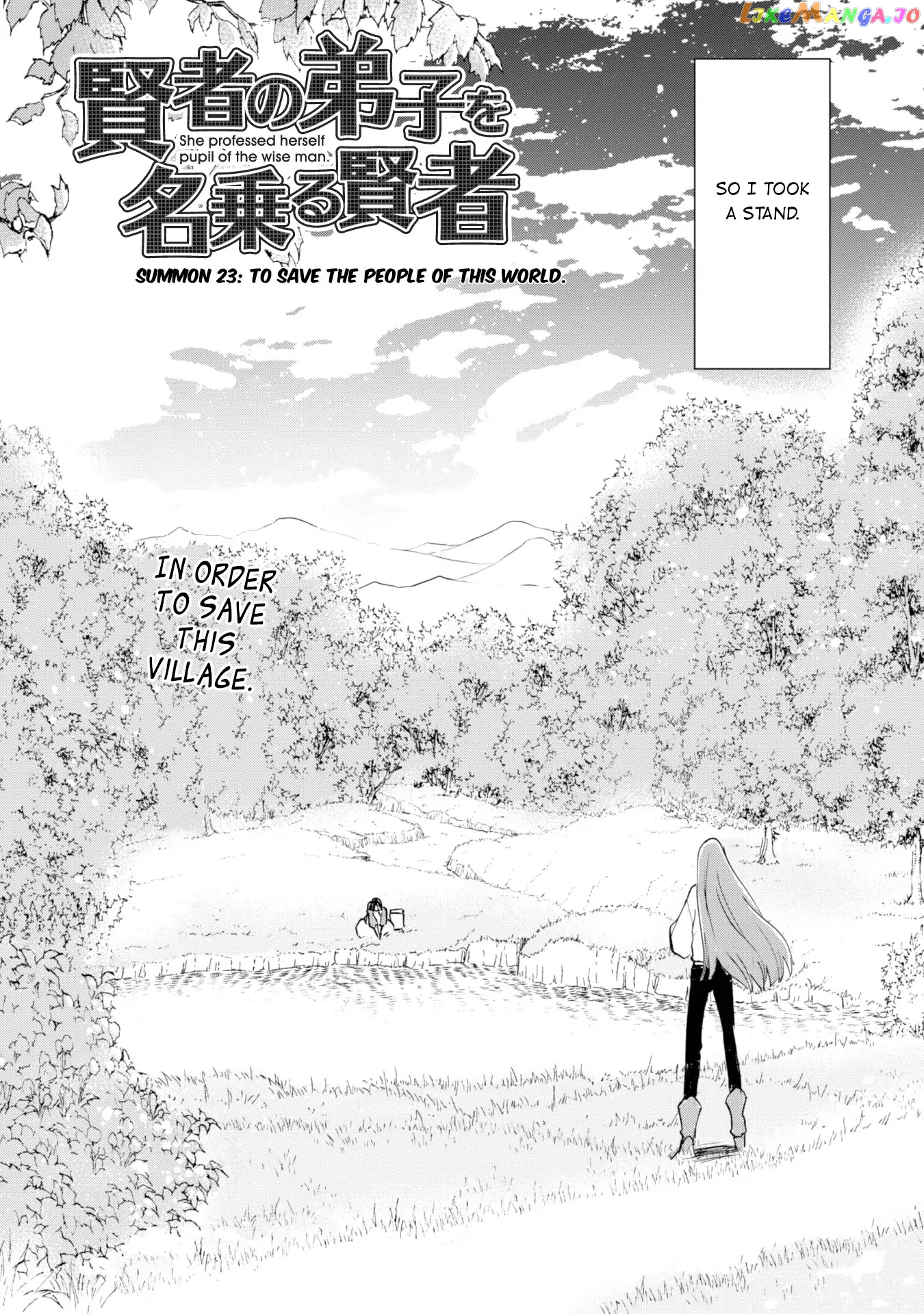 Kenja no Deshi wo Nanoru Kenja chapter 23 - page 3