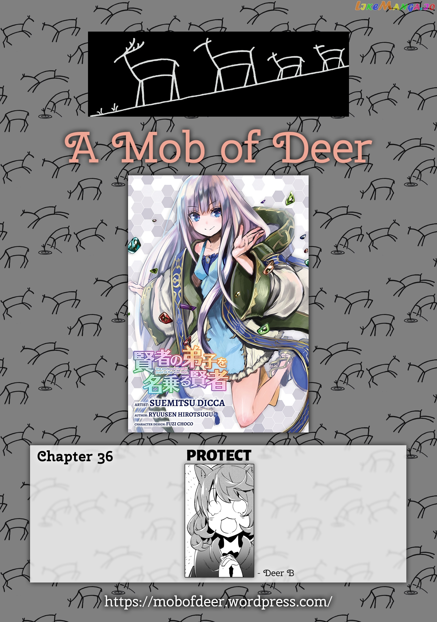 Kenja no Deshi wo Nanoru Kenja chapter 36 - page 1