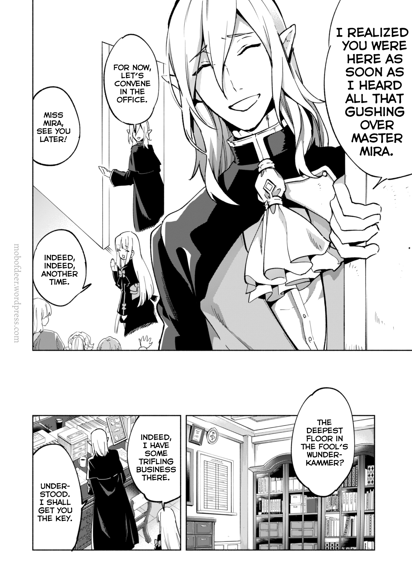 Kenja no Deshi wo Nanoru Kenja chapter 36 - page 34