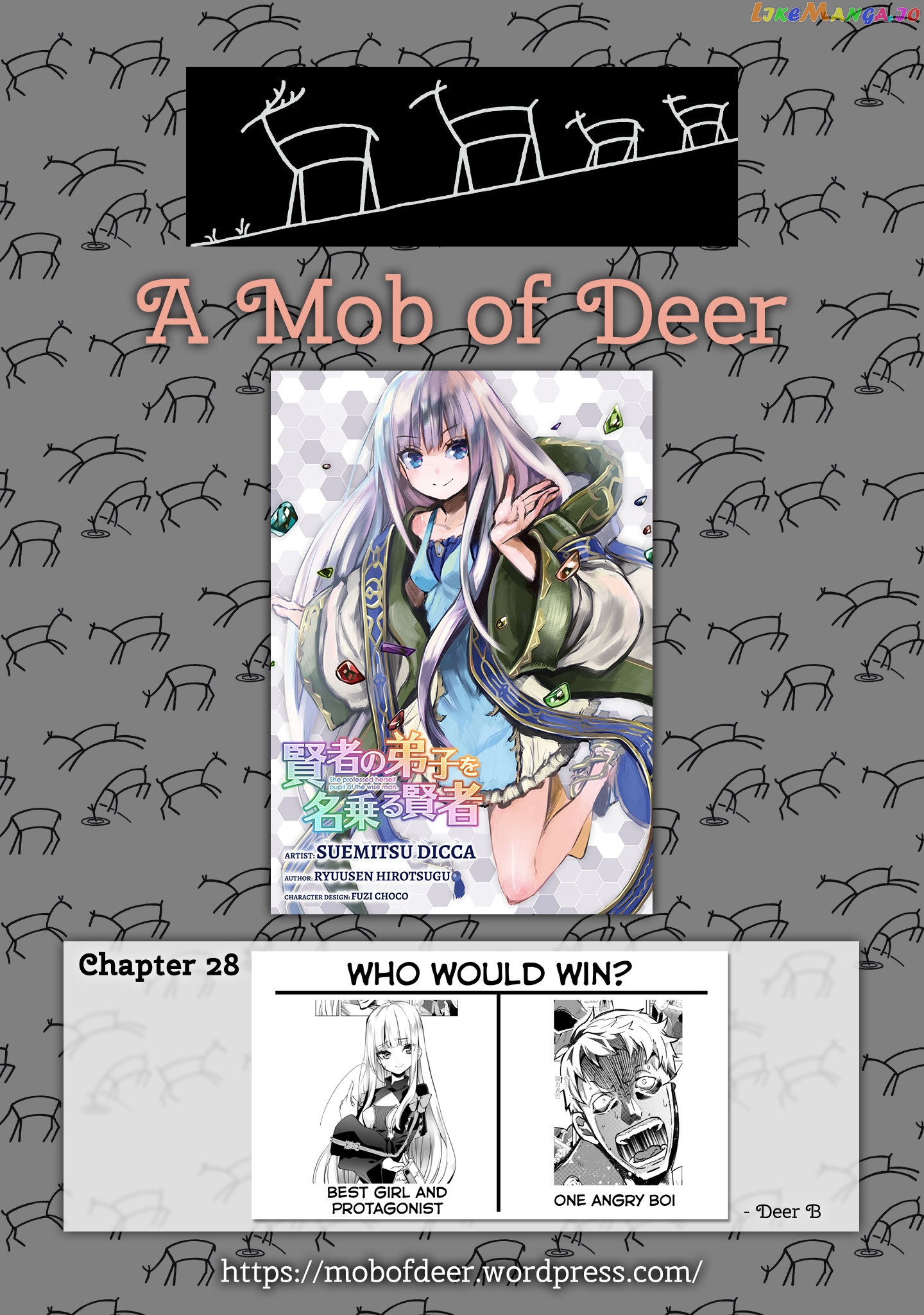 Kenja no Deshi wo Nanoru Kenja chapter 28 - page 1