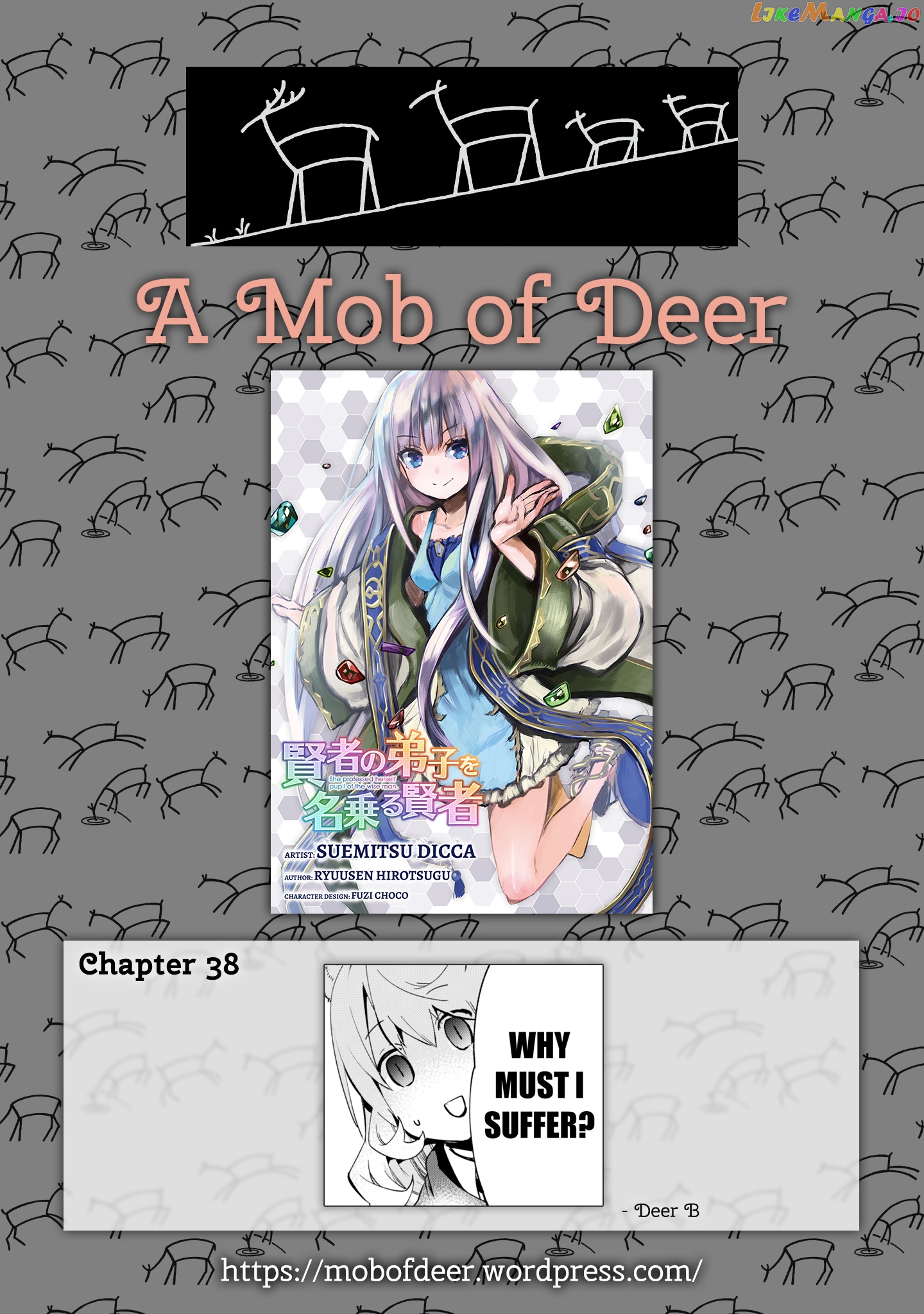 Kenja no Deshi wo Nanoru Kenja chapter 38 - page 1