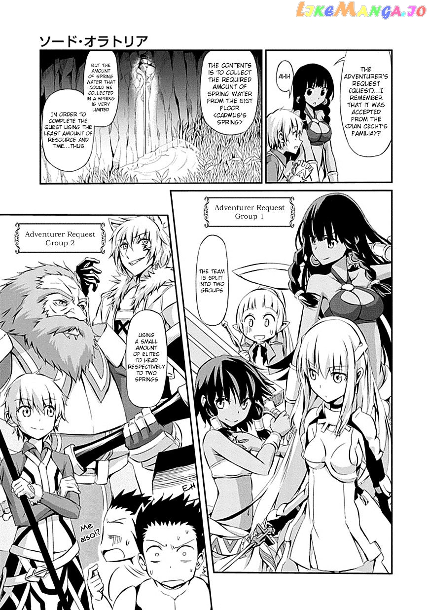 Dungeon Ni Deai O Motomeru No Wa Machigatte Iru Darou Ka Gaiden – Sword Oratoria chapter 1 - page 48