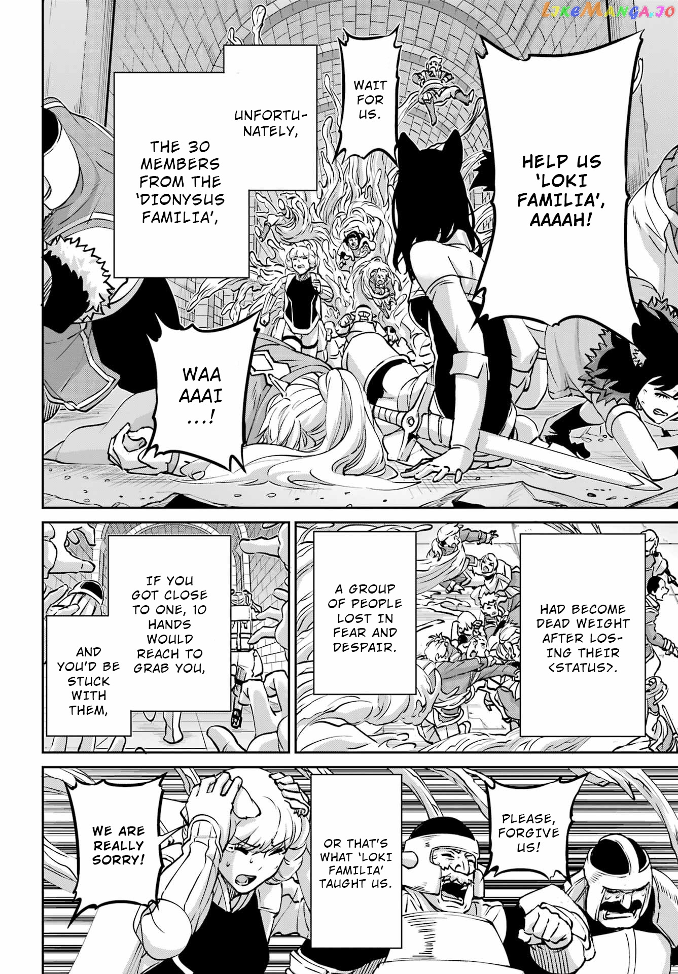 Dungeon Ni Deai O Motomeru No Wa Machigatte Iru Darou Ka Gaiden – Sword Oratoria chapter 108 - page 35