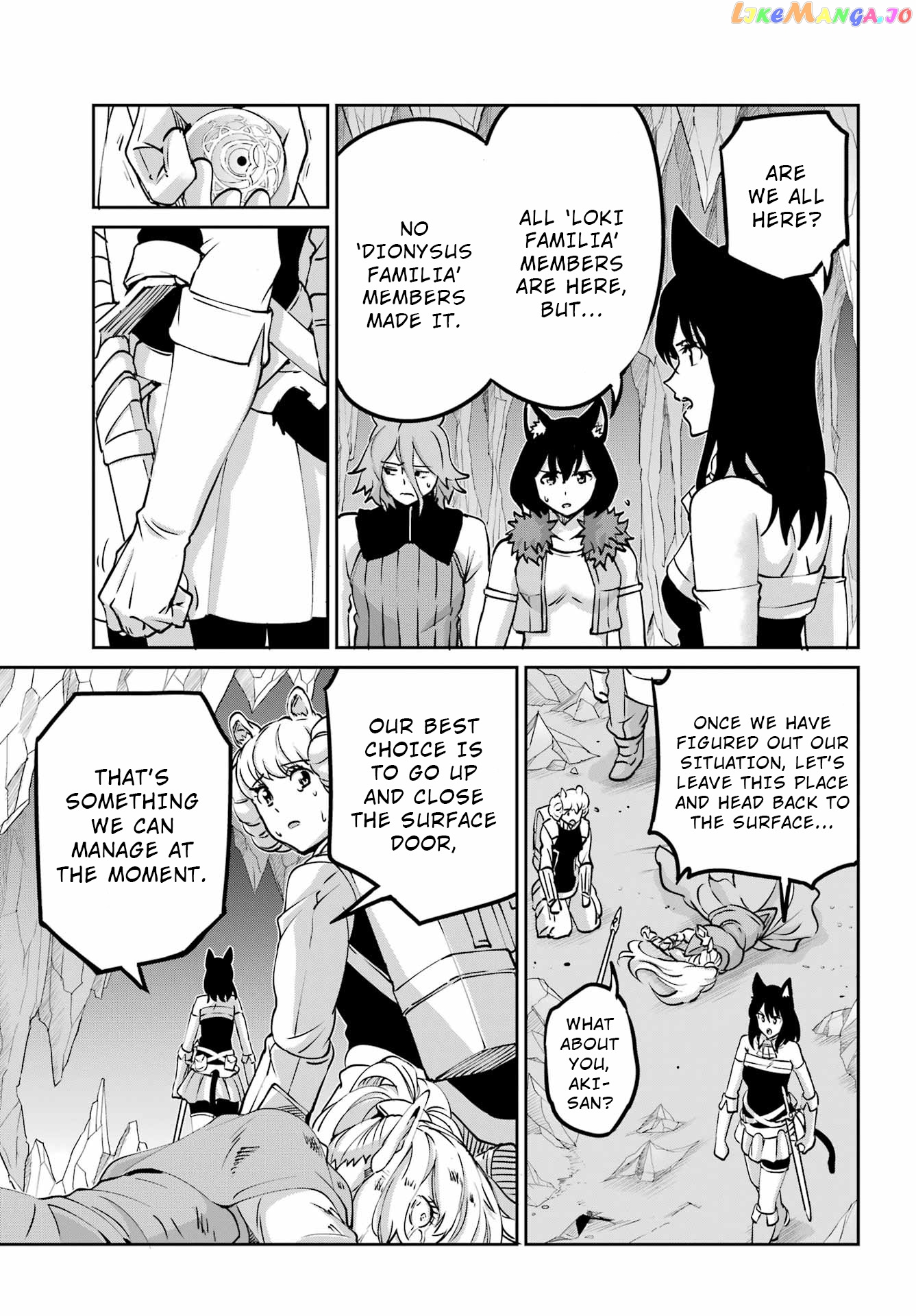 Dungeon Ni Deai O Motomeru No Wa Machigatte Iru Darou Ka Gaiden – Sword Oratoria chapter 108 - page 42