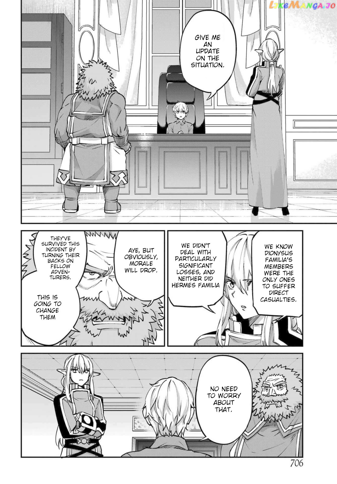 Dungeon Ni Deai O Motomeru No Wa Machigatte Iru Darou Ka Gaiden – Sword Oratoria chapter 111 - page 30