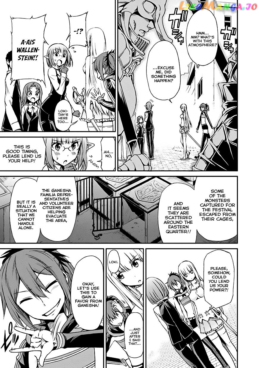 Dungeon Ni Deai O Motomeru No Wa Machigatte Iru Darou Ka Gaiden – Sword Oratoria chapter 7 - page 28