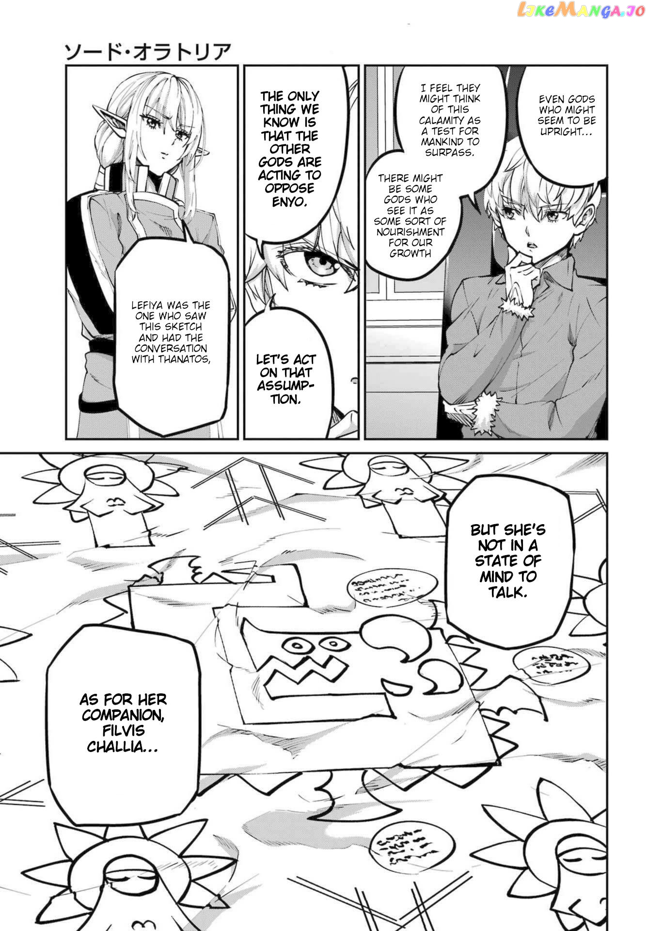 Dungeon Ni Deai O Motomeru No Wa Machigatte Iru Darou Ka Gaiden – Sword Oratoria chapter 112 - page 7