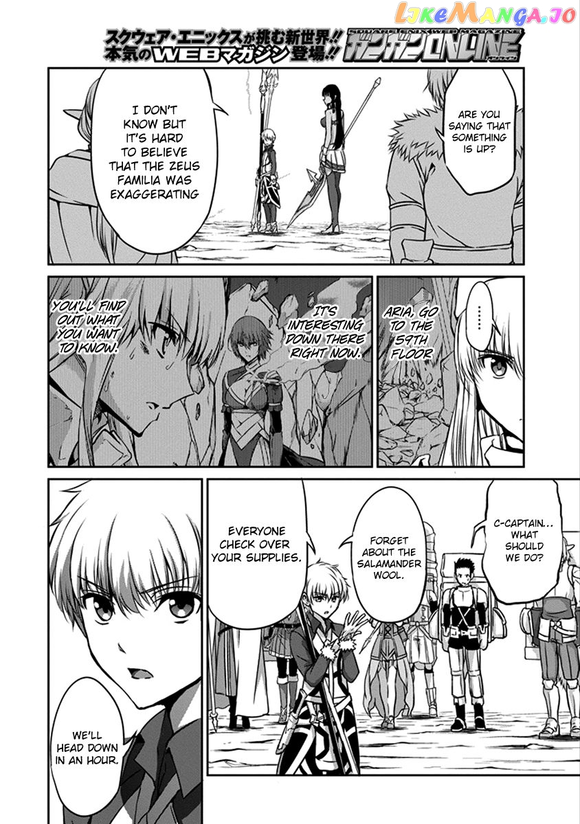 Dungeon Ni Deai O Motomeru No Wa Machigatte Iru Darou Ka Gaiden – Sword Oratoria chapter 38 - page 39