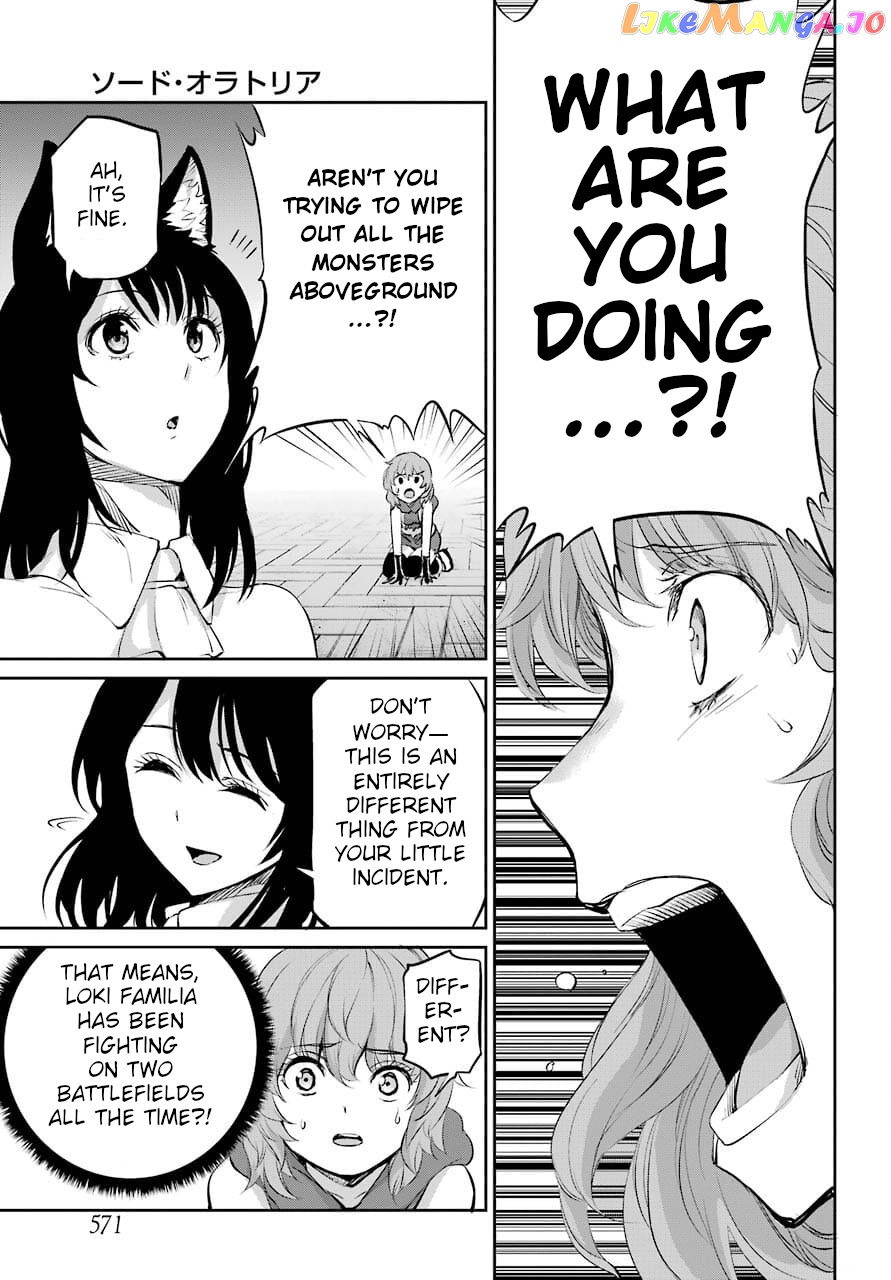 Dungeon Ni Deai O Motomeru No Wa Machigatte Iru Darou Ka Gaiden – Sword Oratoria chapter 88 - page 12