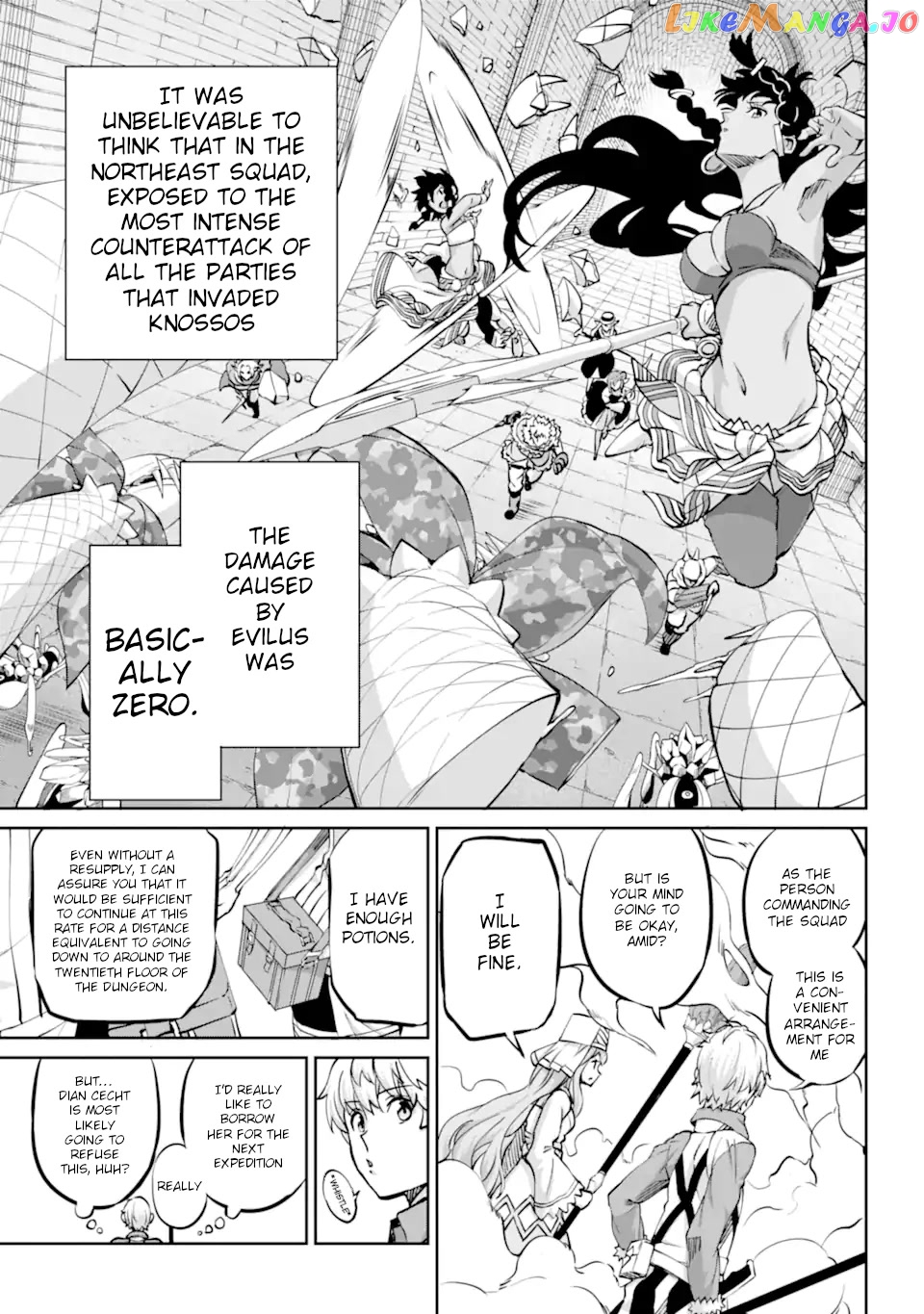 Dungeon Ni Deai O Motomeru No Wa Machigatte Iru Darou Ka Gaiden – Sword Oratoria chapter 102 - page 5