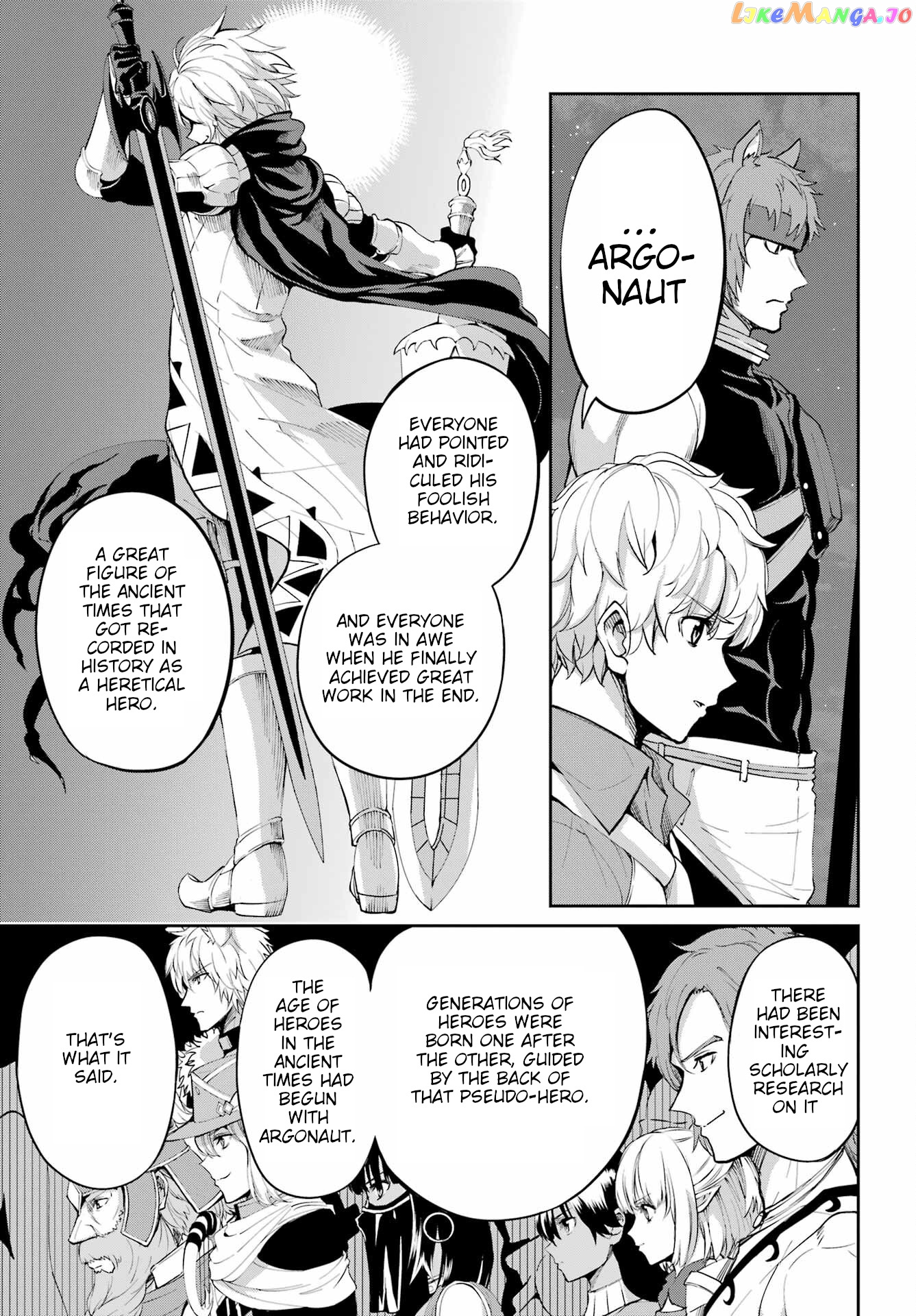 Dungeon Ni Deai O Motomeru No Wa Machigatte Iru Darou Ka Gaiden – Sword Oratoria chapter 95 - page 6